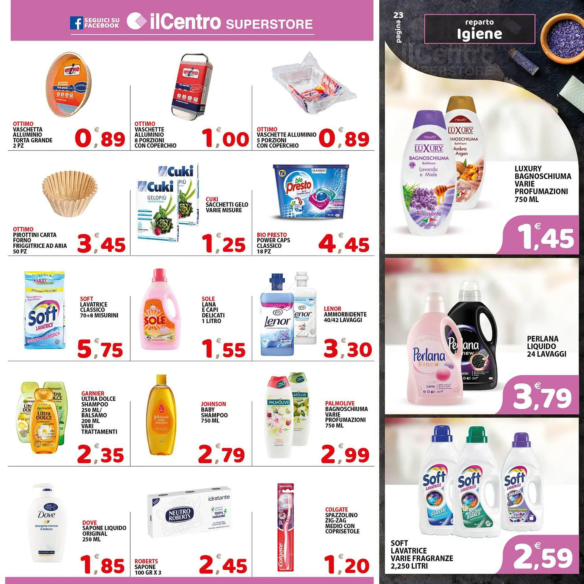 Volantino Il Centro Superstore da 7 febbraio a 20 febbraio di 2024 - Pagina del volantino 23