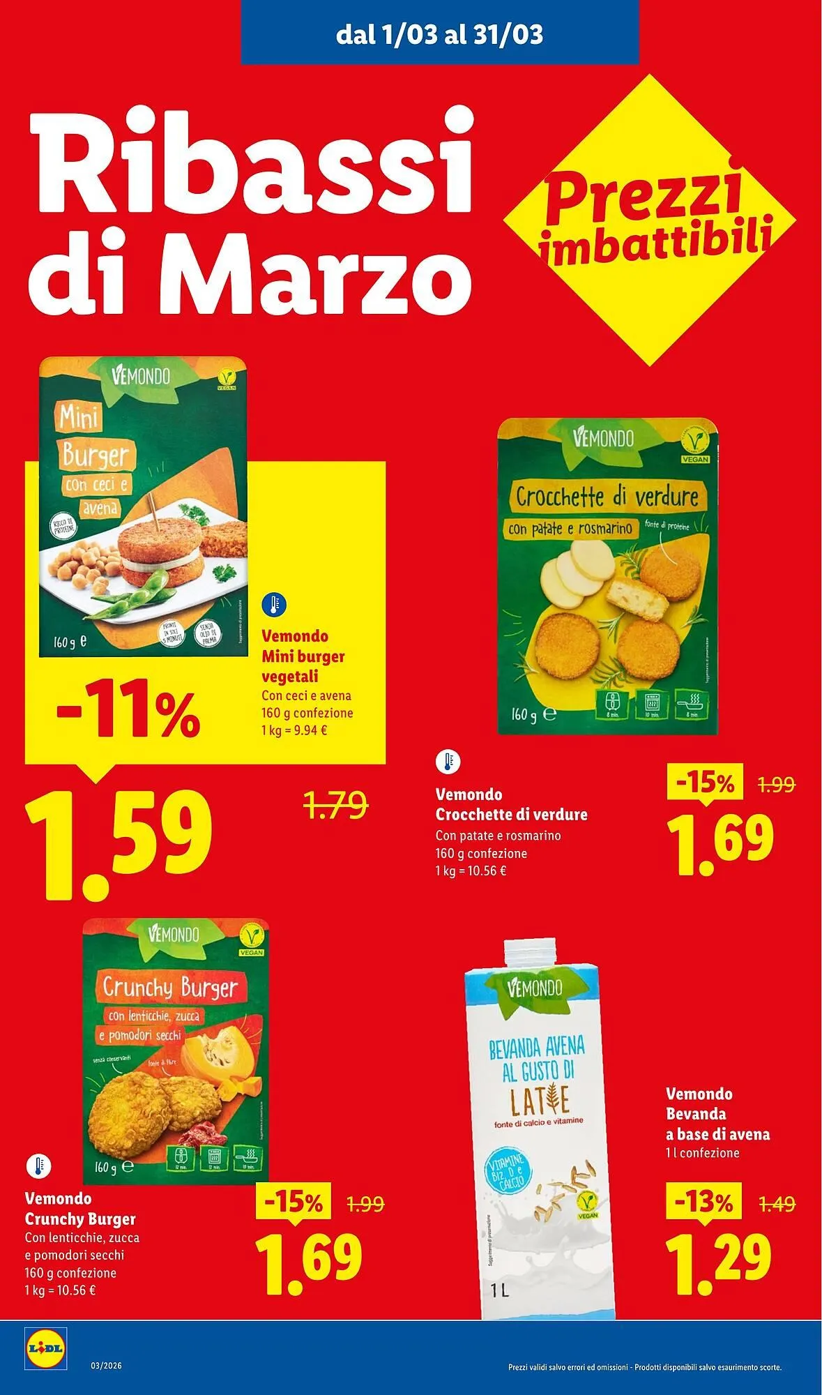 Volantino Lidl da 1 marzo a 31 marzo di 2026 - Pagina del volantino 6