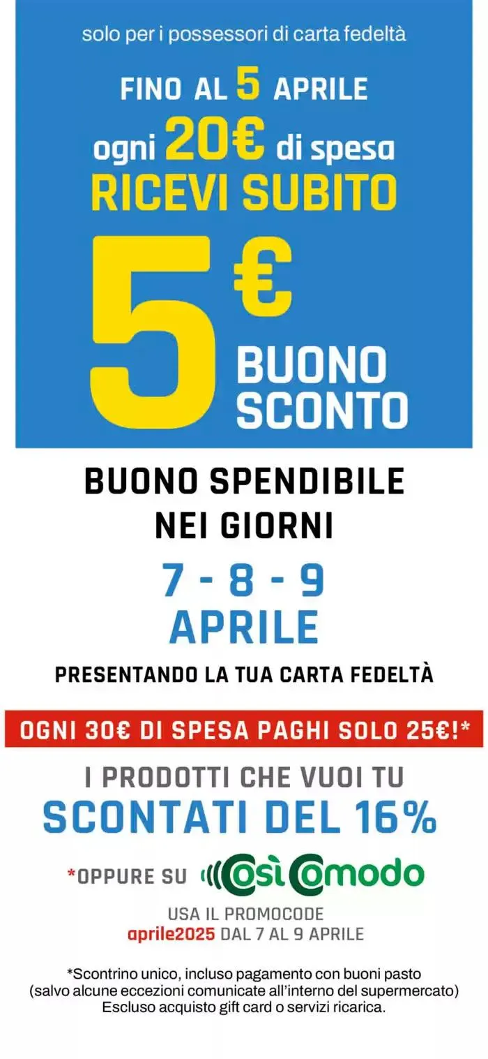 Riapre da 3 aprile a 5 aprile di 2025 - Pagina del volantino 2