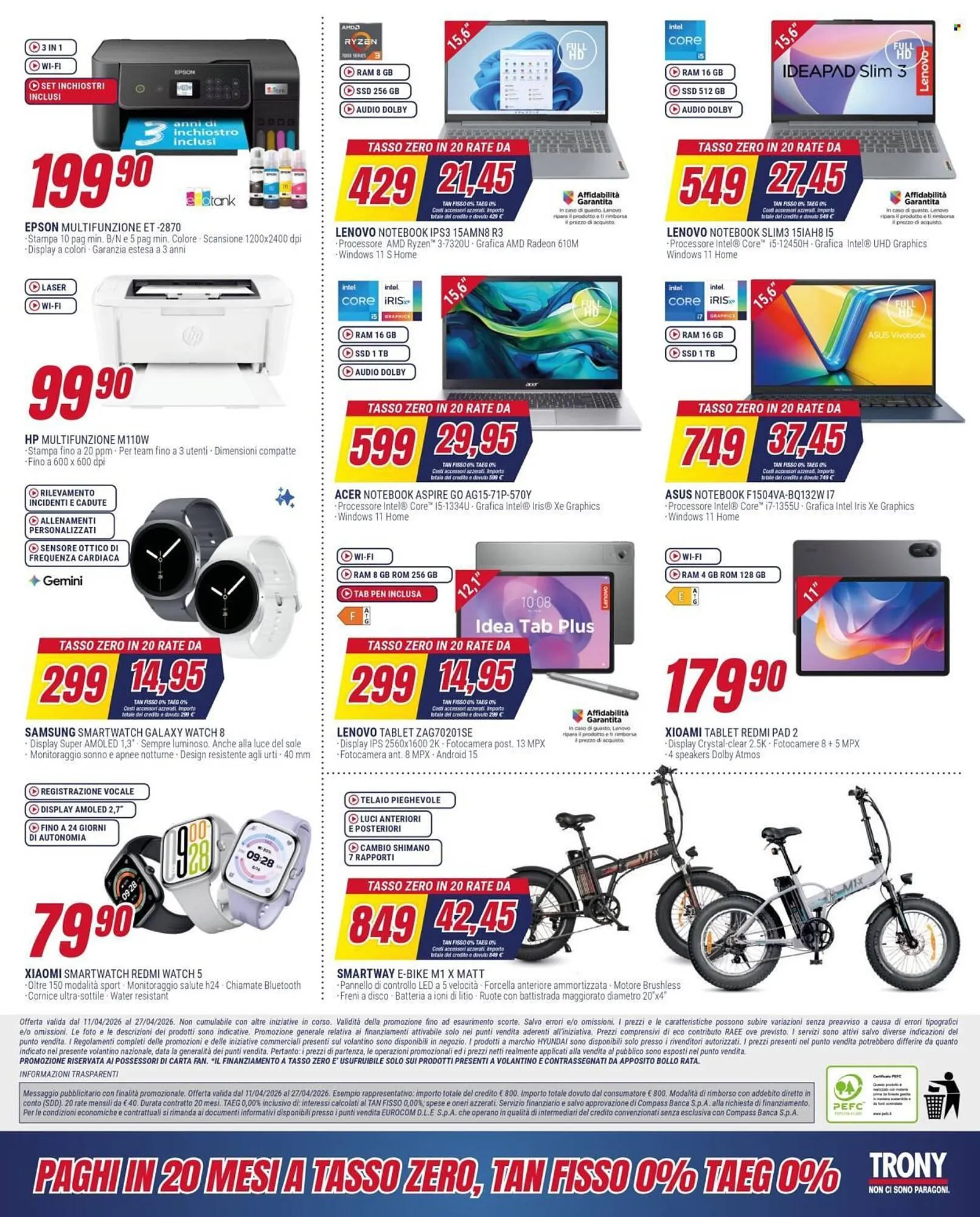 Volantino Trony da 11 aprile a 27 aprile di 2026 - Pagina del volantino 12