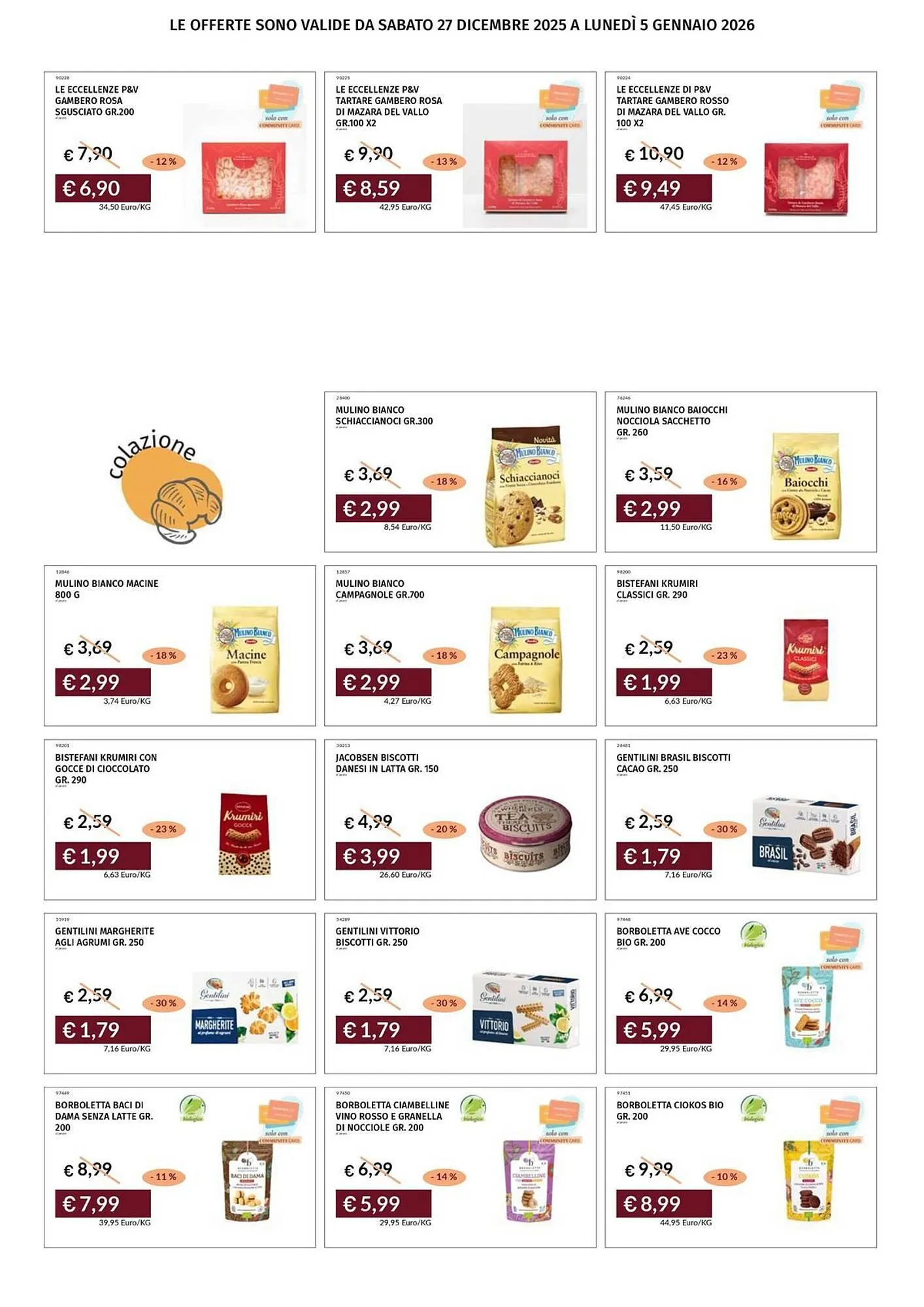 Volantino Prezzemolo e Vitale da 29 dicembre a 5 gennaio di 2026 - Pagina del volantino 11