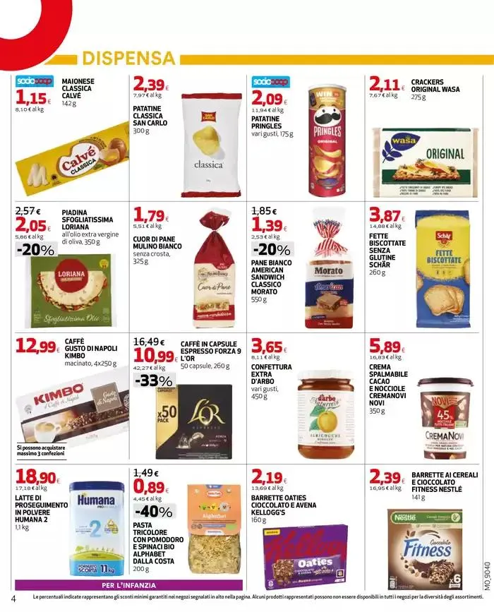 5€ buono sconto da 22 maggio a 4 giugno di 2025 - Pagina del volantino 4