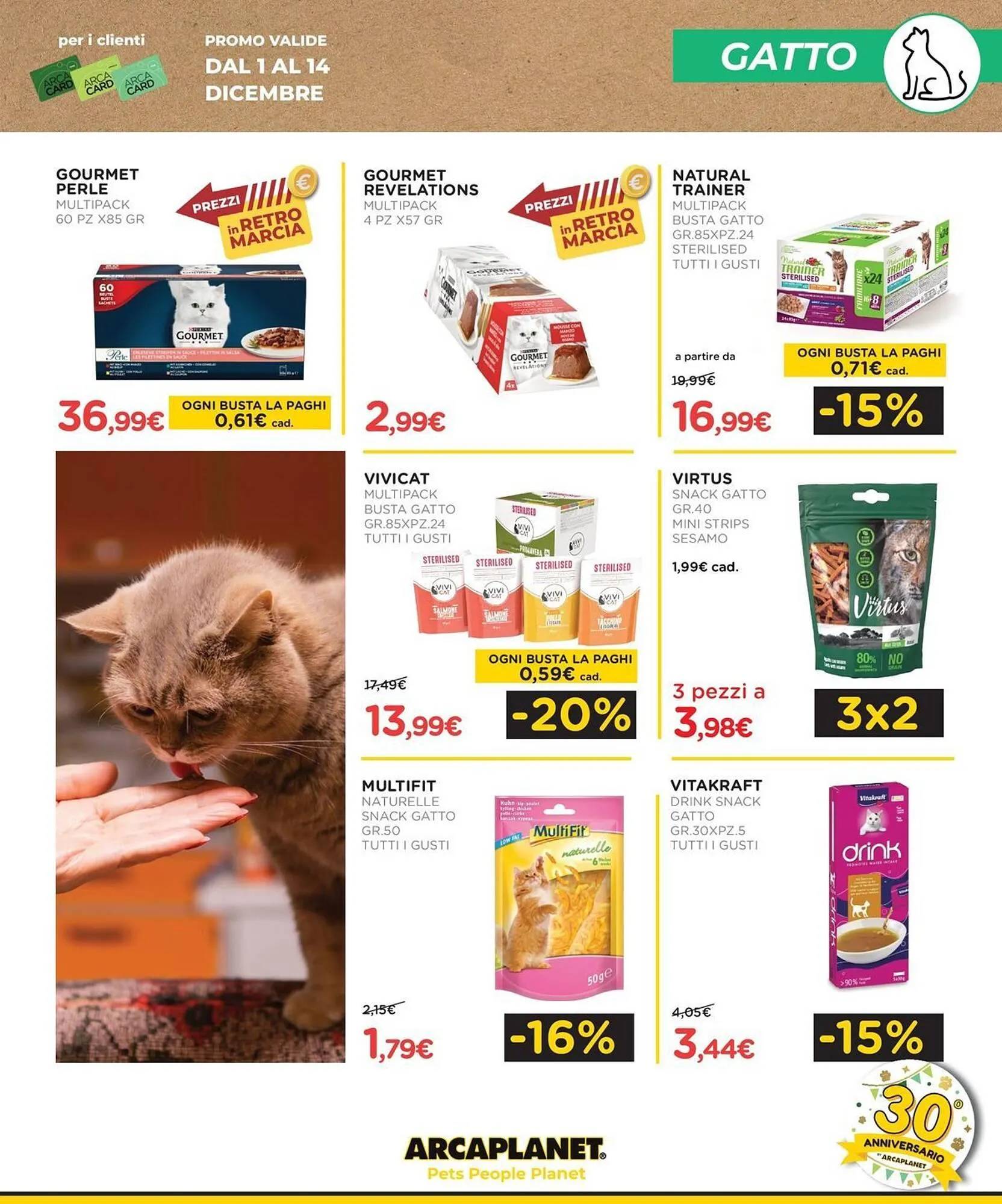 Volantino Arcaplanet da 1 dicembre a 7 dicembre di 2025 - Pagina del volantino 7