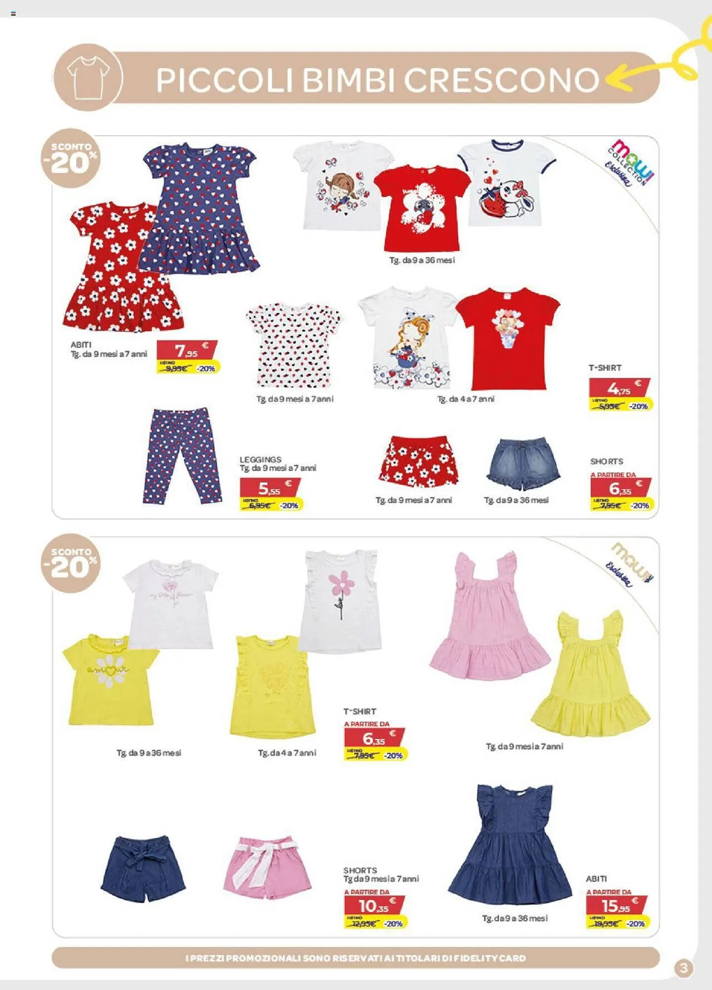 Volantino Bimbo Store da 5 aprile a 2 maggio di 2024 - Pagina del volantino 3