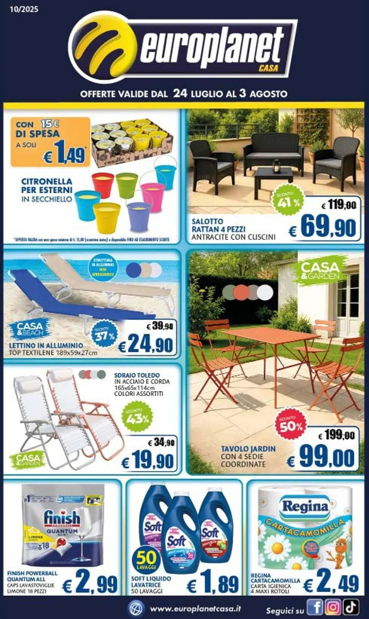 Volantino Europlanet Casa - 1