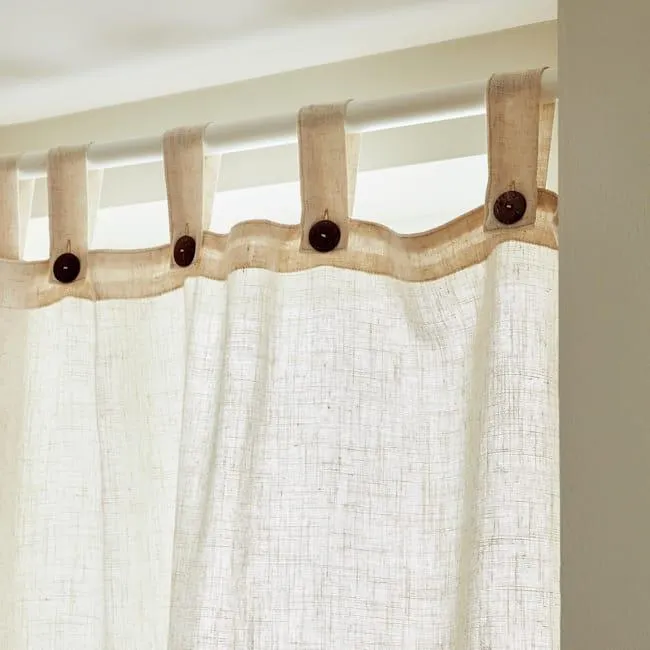 Tenda INSPIRE Charlina beige, passanti 140x280 cm