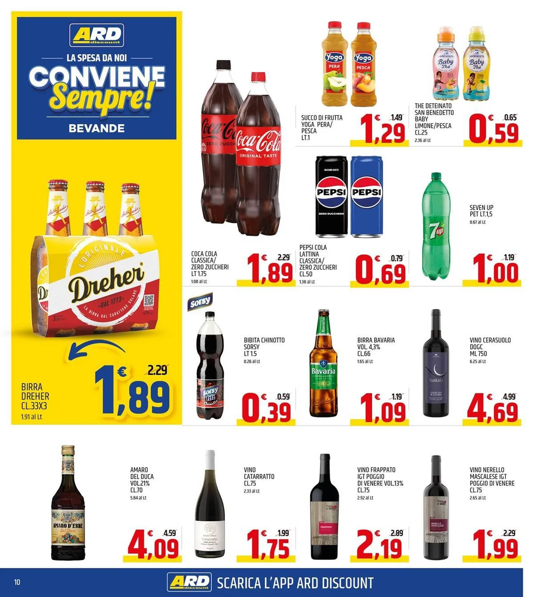 Volantino Ard Discount da 1 settembre a 10 settembre di 2025 - Pagina del volantino 10