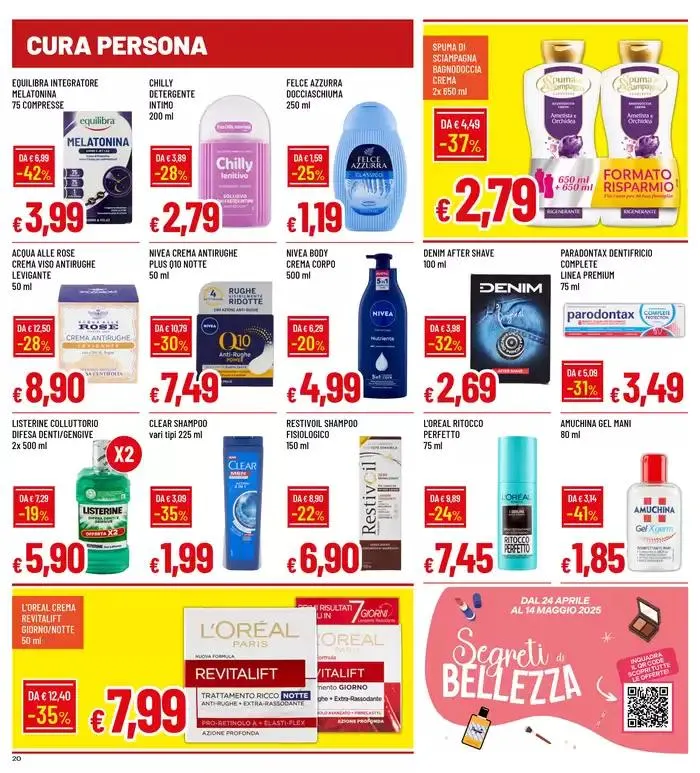 SCONTI FINO AL 50% da 24 aprile a 4 maggio di 2025 - Pagina del volantino 20