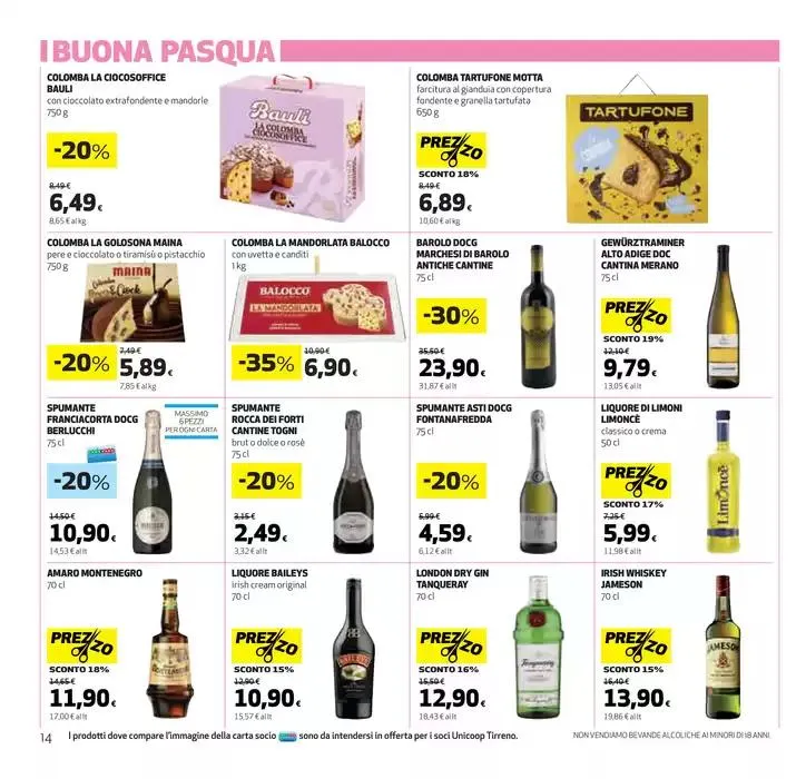 Buona Pasqua da 10 aprile a 22 aprile di 2025 - Pagina del volantino 14