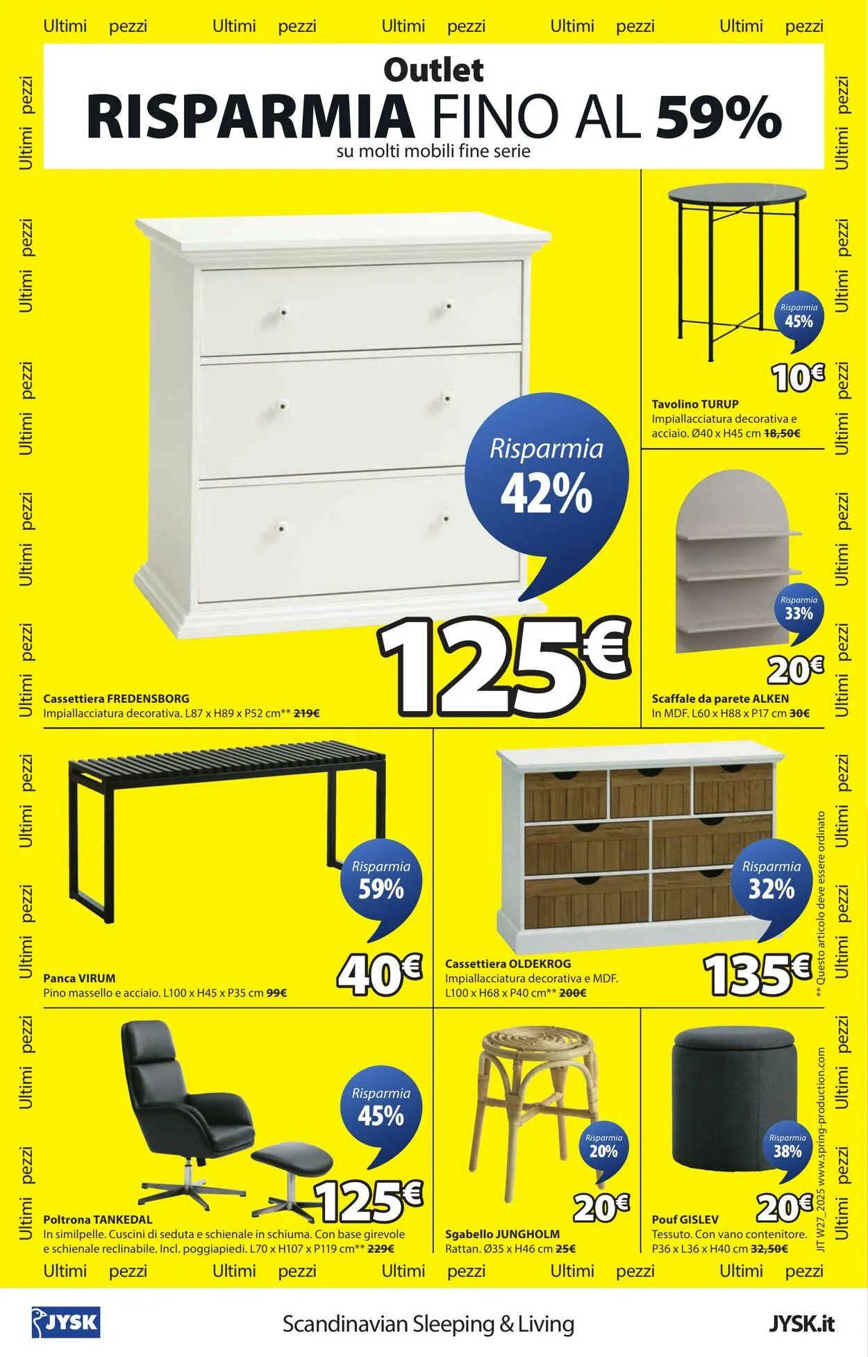 Jysk Volantino attuale da 29 luglio a 12 agosto di 2025 - Pagina del volantino 17