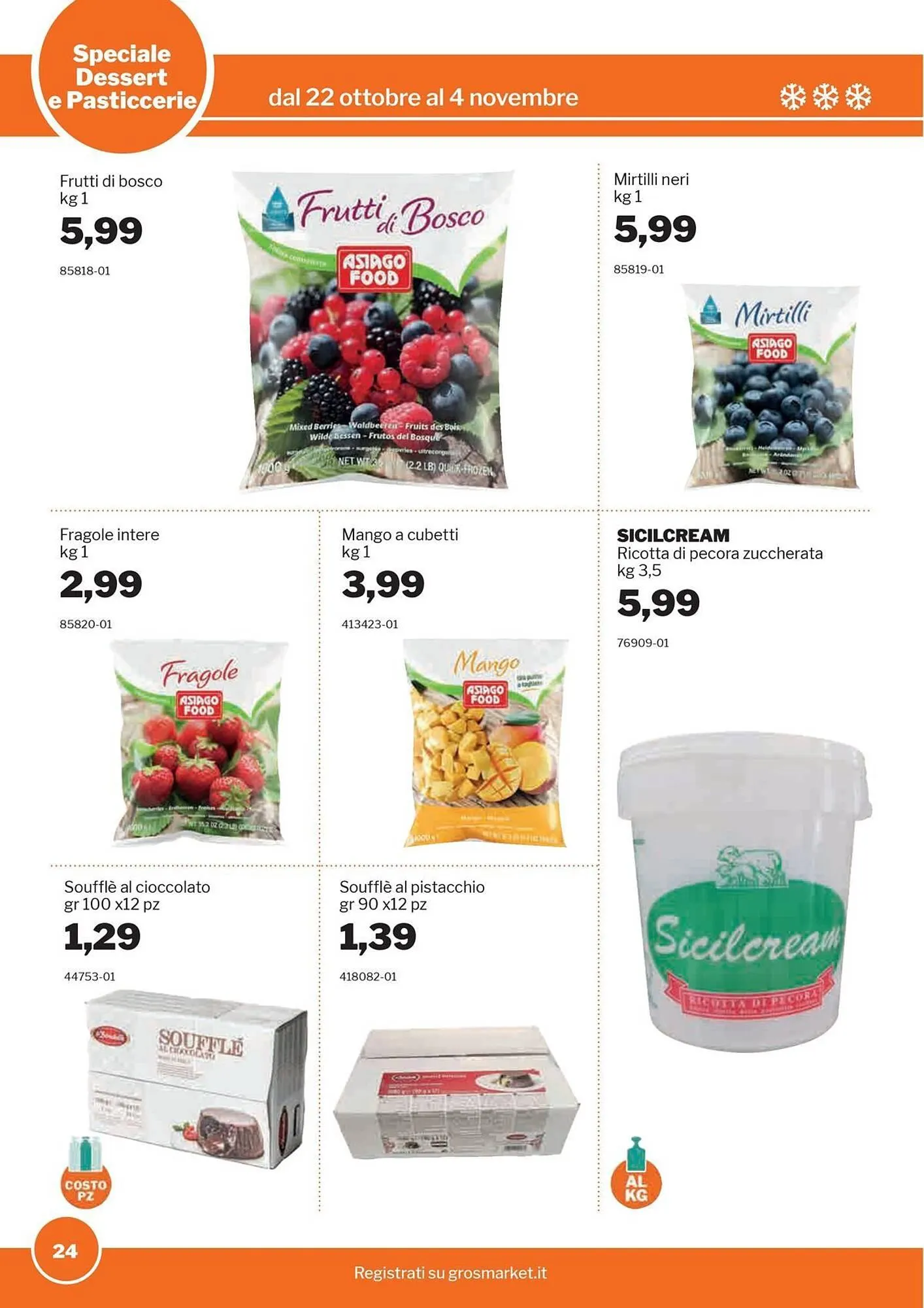 Volantino GrosMarket da 23 ottobre a 4 novembre di 2025 - Pagina del volantino 24