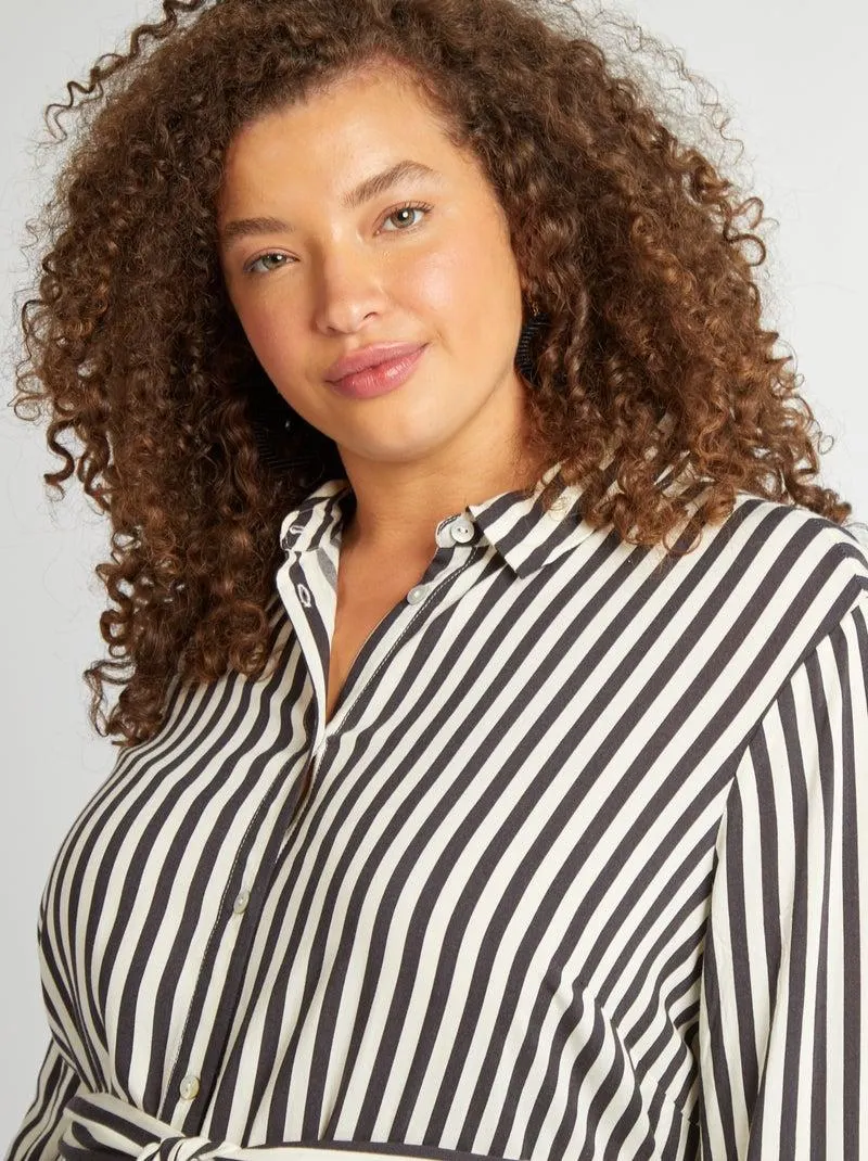 Vestito chemisier - GRIGIO