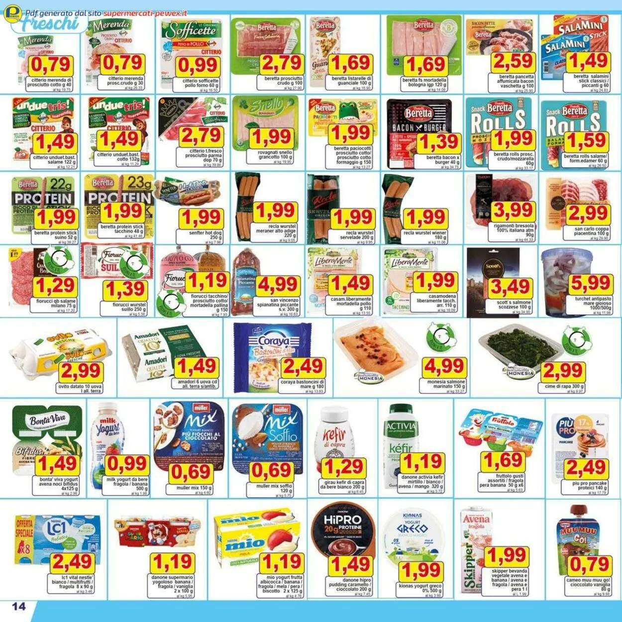 Pewex Volantino attuale da 24 giugno a 8 luglio di 2025 - Pagina del volantino 14