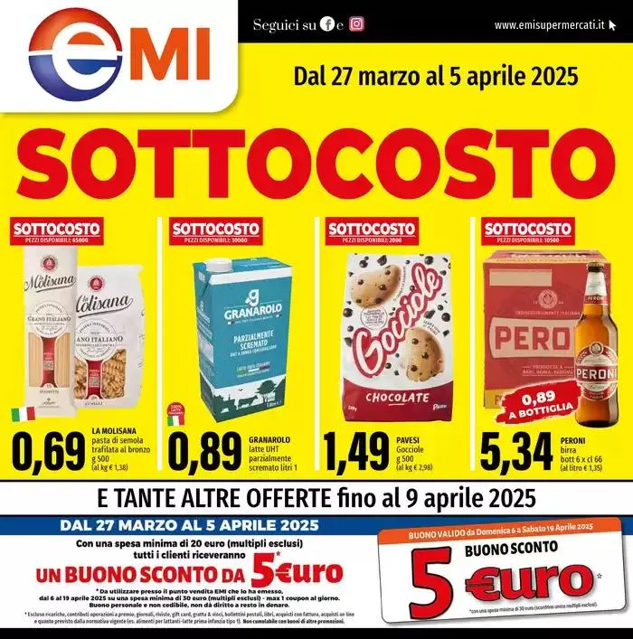 SOTTOCOSTO da 27 marzo a 9 aprile di 2025 - Pagina del volantino 1
