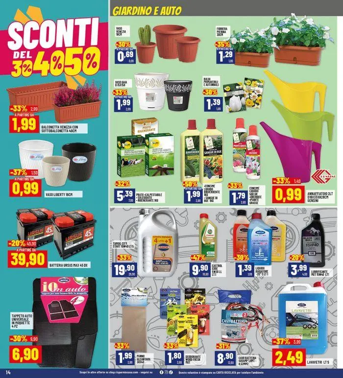 Sconti 30% 40% 50% da 26 settembre a 12 ottobre di 2024 - Pagina del volantino 14