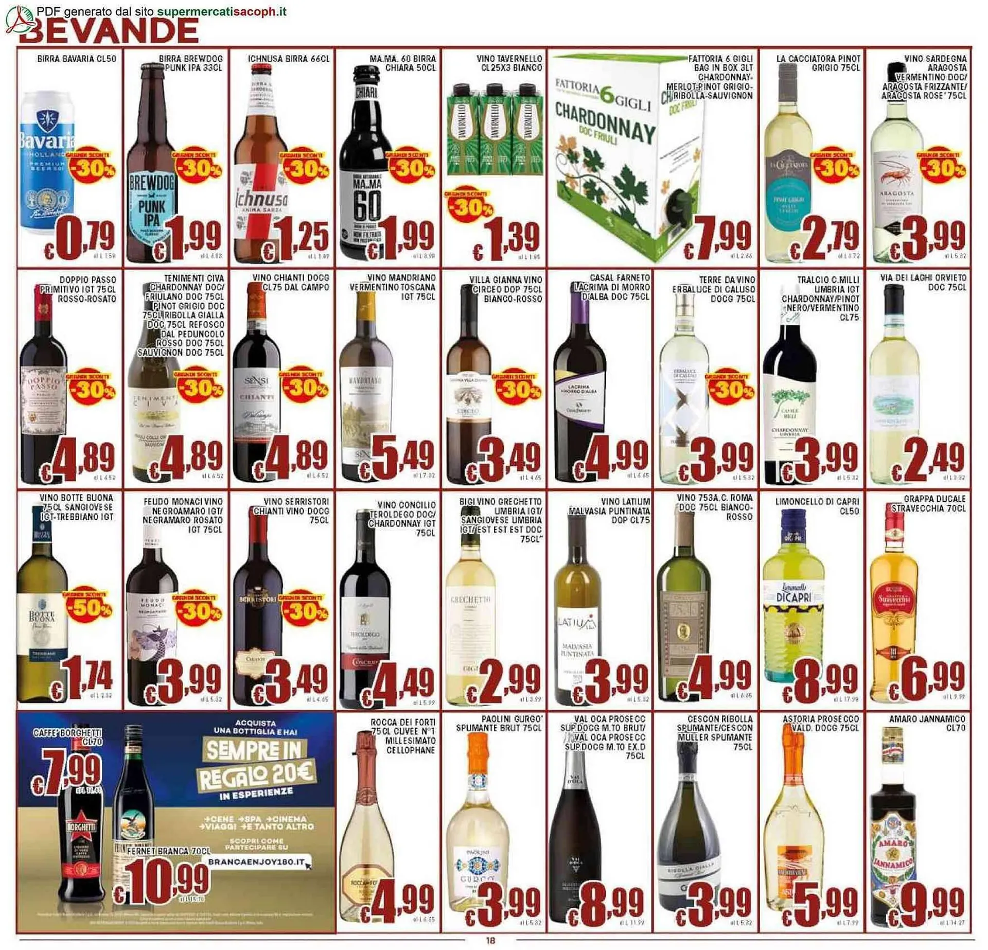 Volantino Sacoph da 7 novembre a 17 novembre di 2025 - Pagina del volantino 18