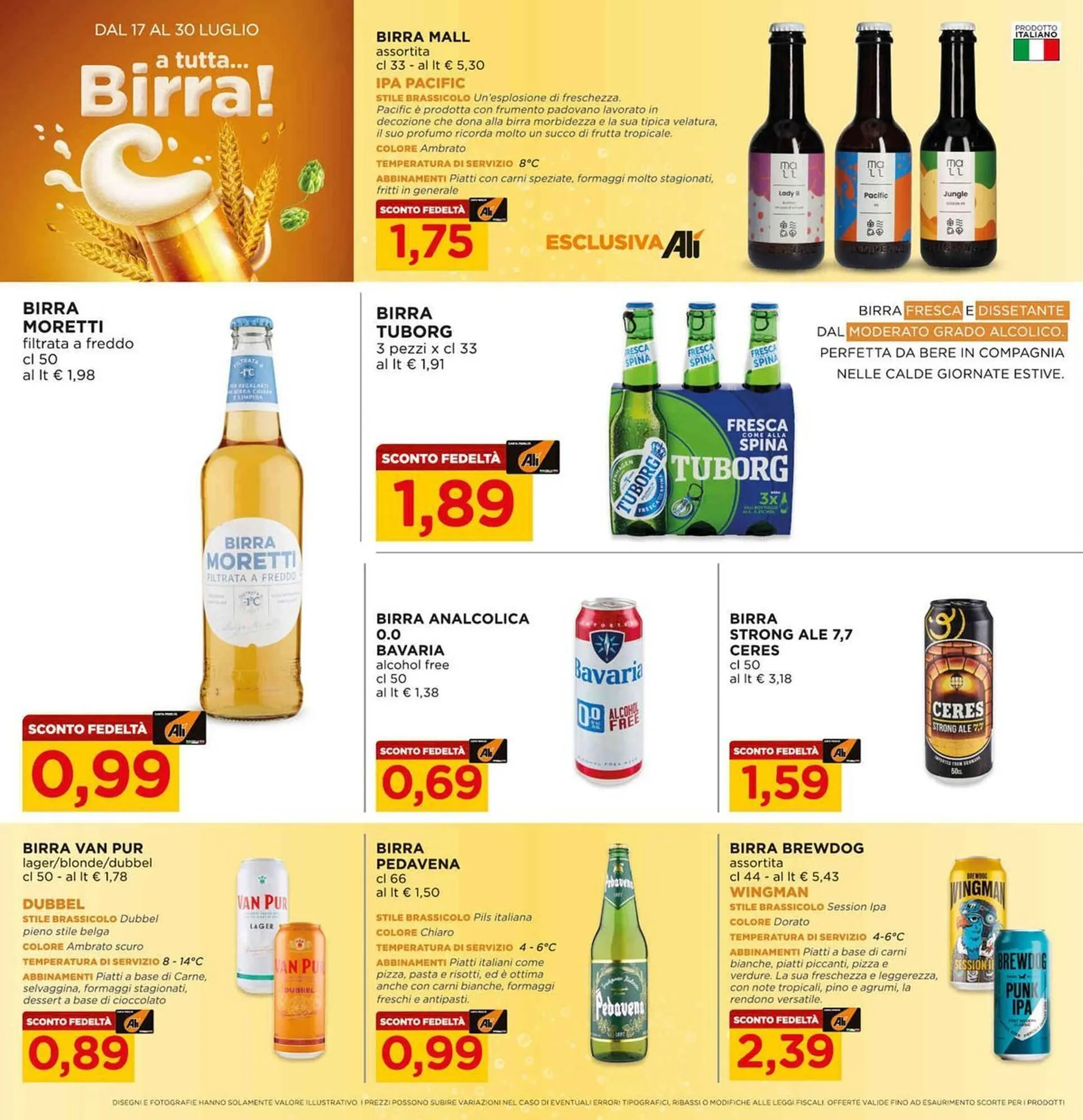 Volantino Alì Supermercati da 17 luglio a 30 luglio di 2025 - Pagina del volantino 18