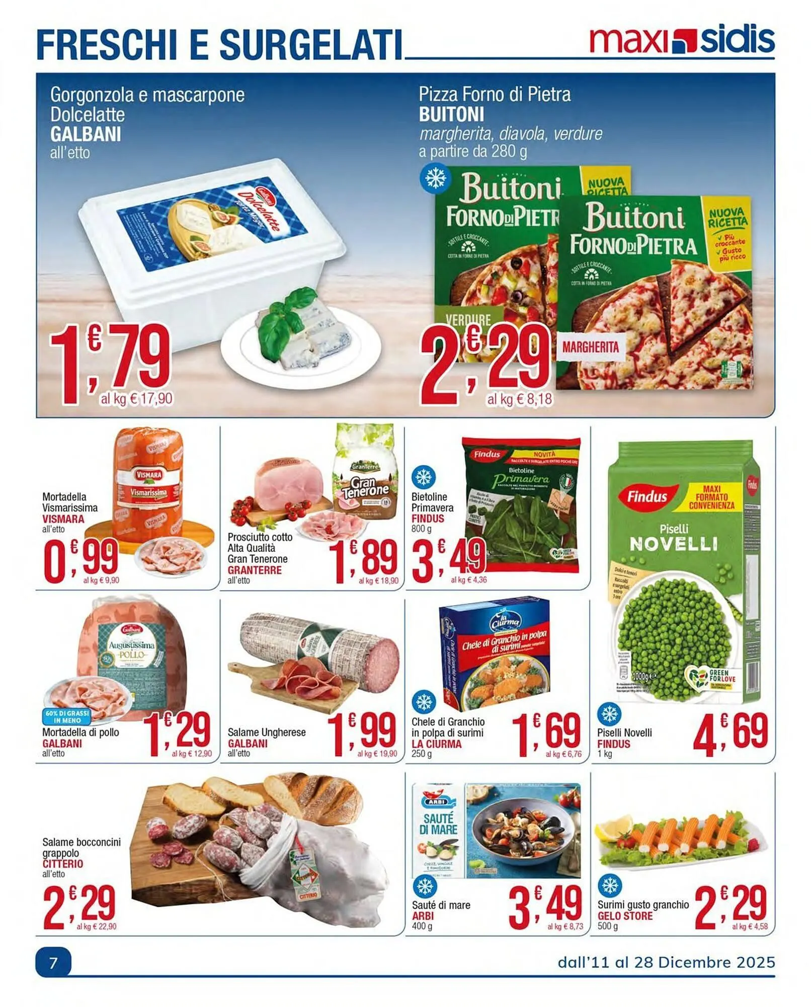 Volantino Maxi Sidis da 16 dicembre a 28 dicembre di 2025 - Pagina del volantino 7