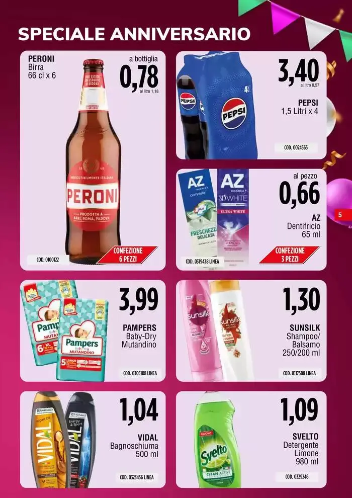 Carico Cash & Carry - Anniversario da 26 settembre a 9 ottobre di 2024 - Pagina del volantino 5