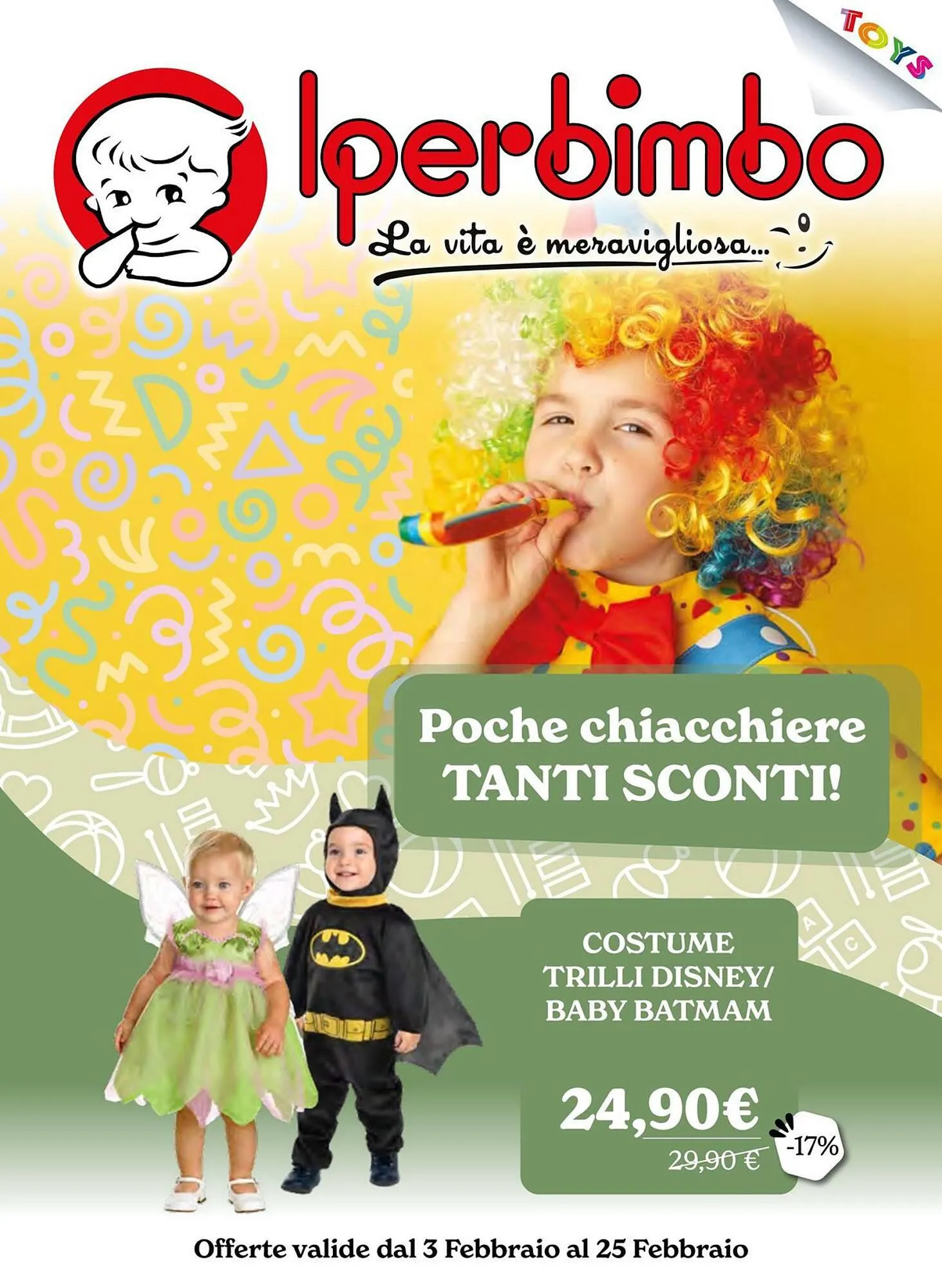 Volantino Iperbimbo da 3 febbraio a 25 febbraio di 2024 - Pagina del volantino
