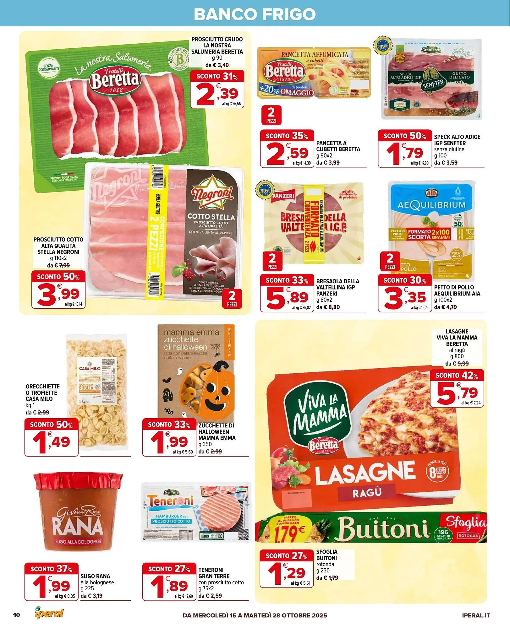 Volantino Iperal da 15 ottobre a 28 ottobre di 2025 - Pagina del volantino 10