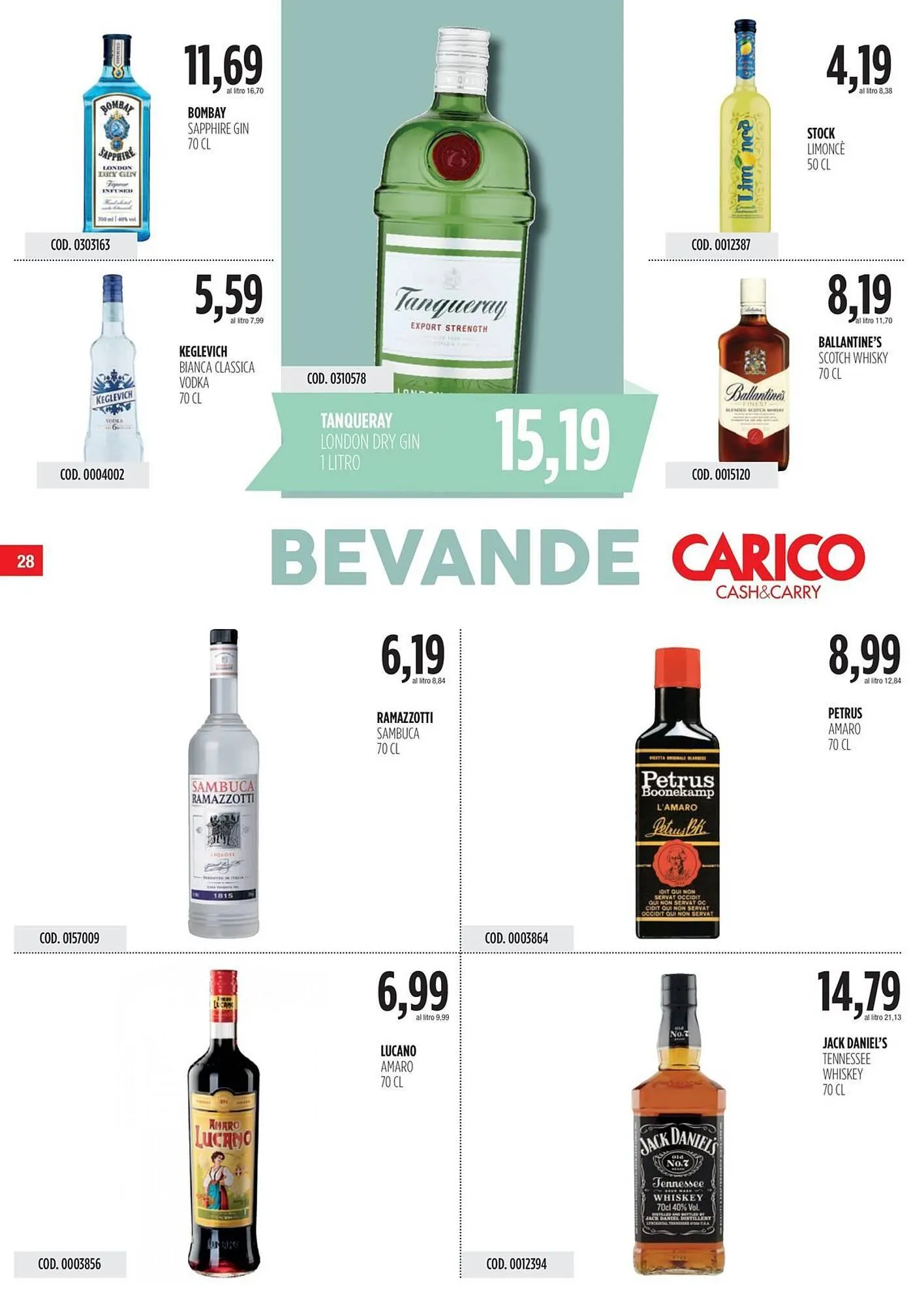 Volantino Carico Cash & Carry da 14 maggio a 27 maggio di 2026 - Pagina del volantino 28