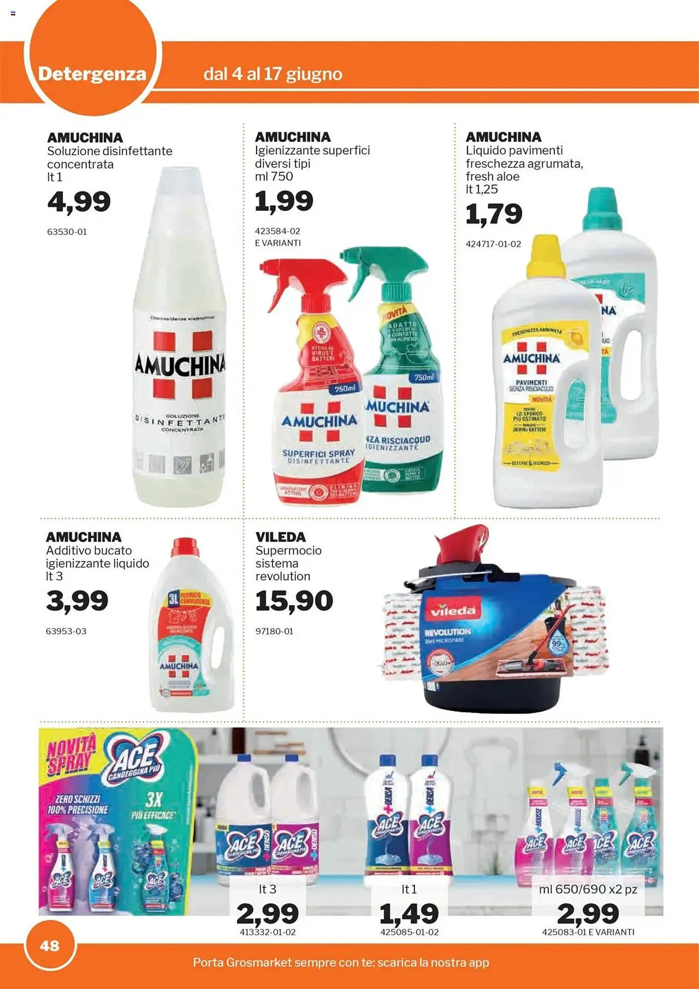 Volantino GrosMarket da 4 giugno a 17 giugno di 2025 - Pagina del volantino 48
