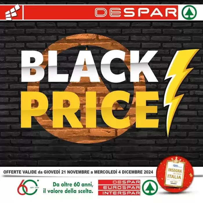 Black price da 21 novembre a 4 dicembre di 2024 - Pagina del volantino 1