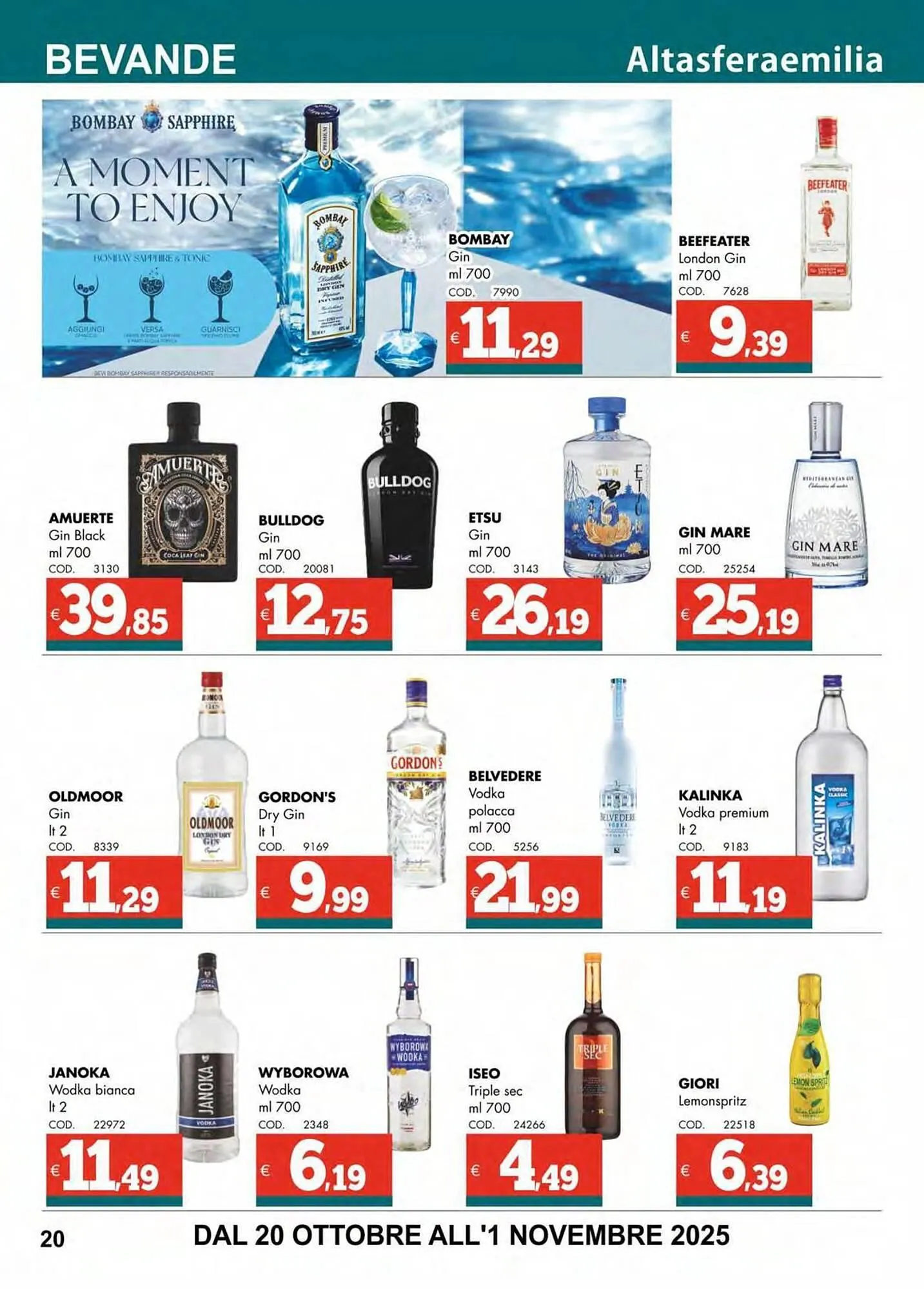 Volantino Altasfera da 20 ottobre a 1 novembre di 2025 - Pagina del volantino 20