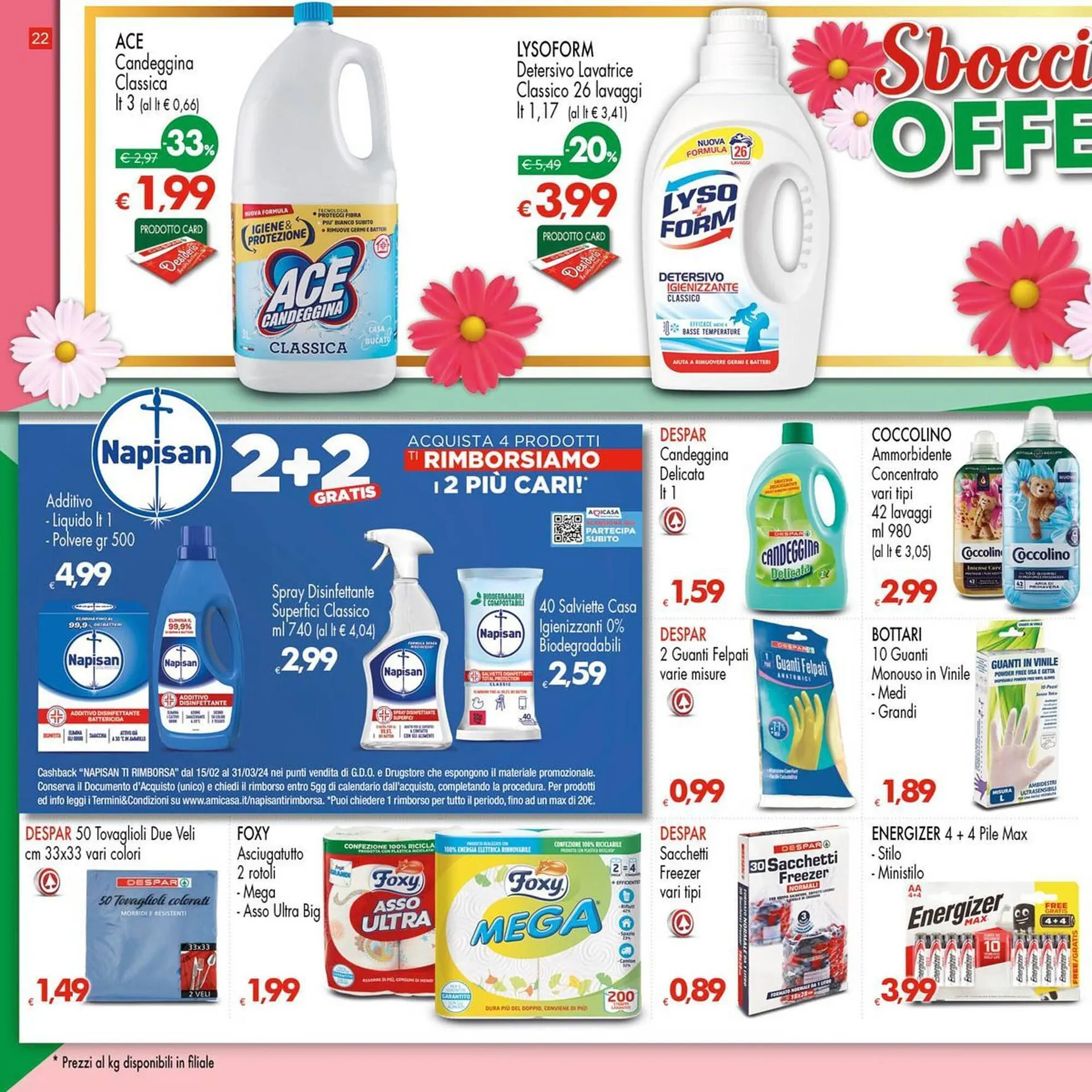 Volantino Despar da 29 febbraio a 14 marzo di 2024 - Pagina del volantino 22