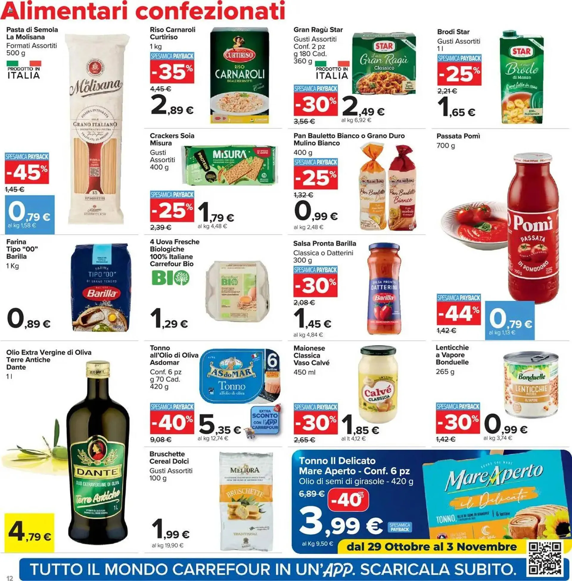 Volantino Carrefour da 20 ottobre a 3 novembre di 2025 - Pagina del volantino 12