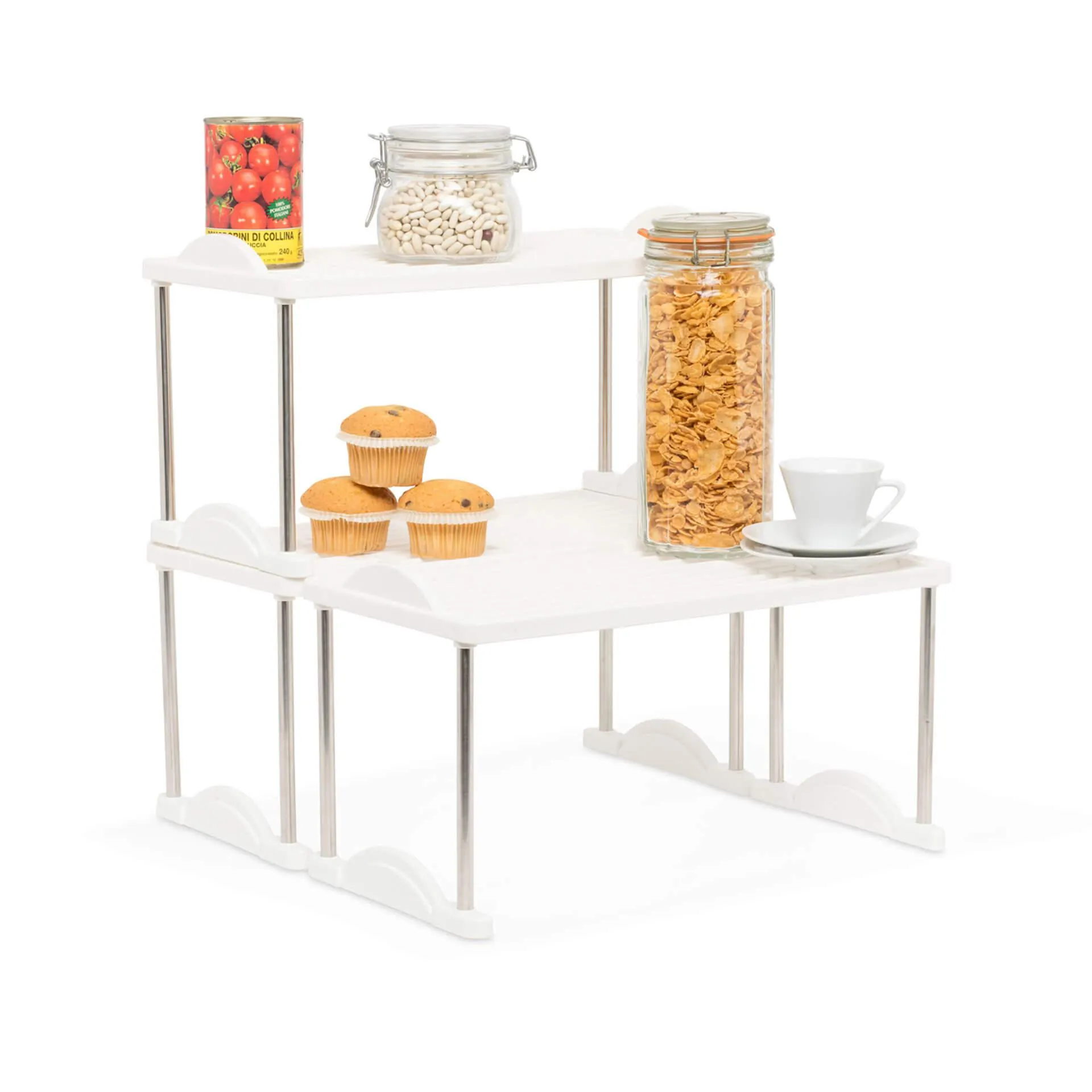 Set di 3 ripiani componibili