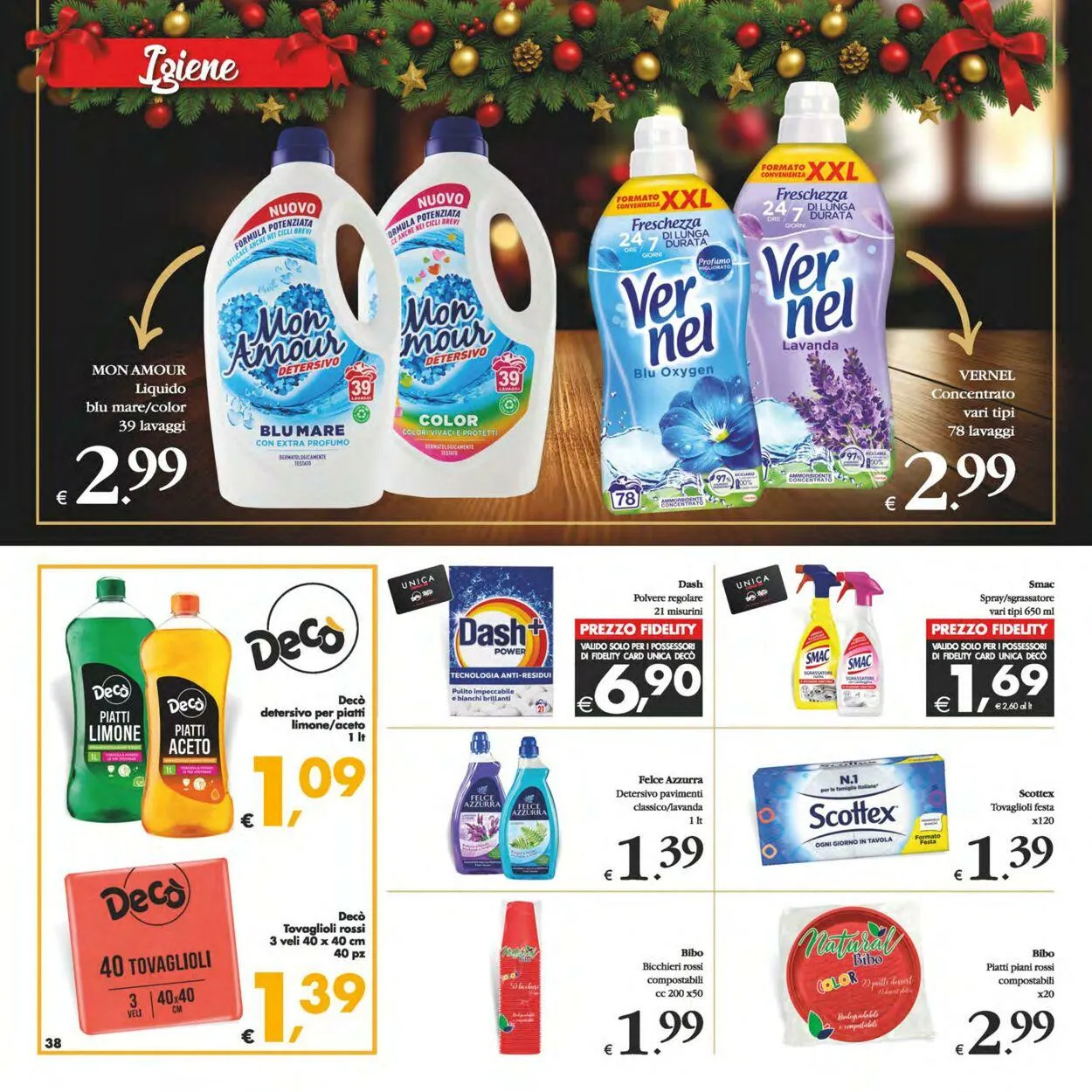 Deco Volantino attuale da 16 dicembre a 27 dicembre di 2025 - Pagina del volantino 38