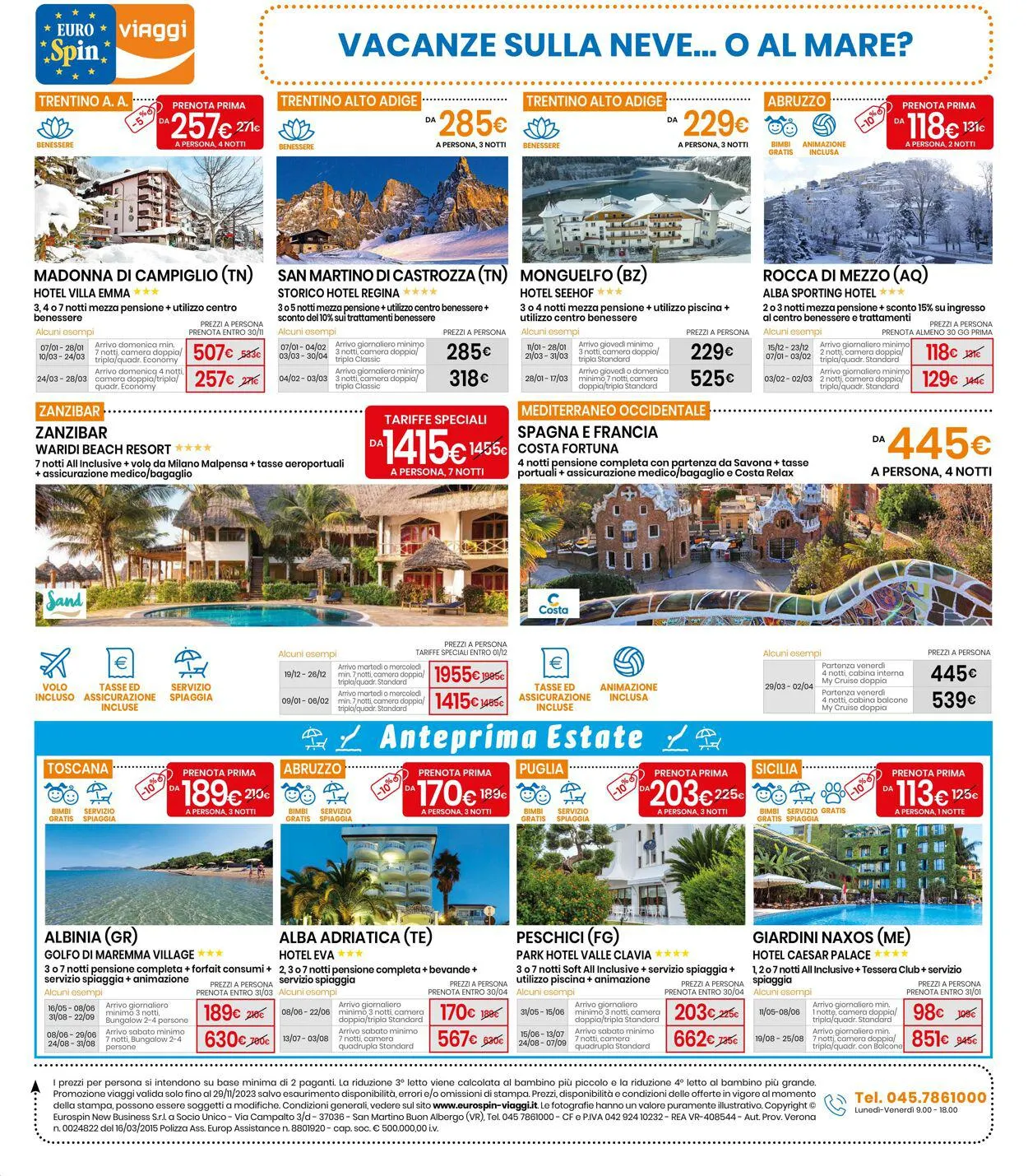 EURO Spin Volantino attuale da 19 novembre a 3 dicembre di 2023 - Pagina del volantino 19