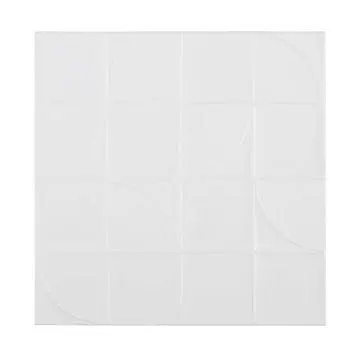 ADA - Tela dipinta bianca 110x110 cm