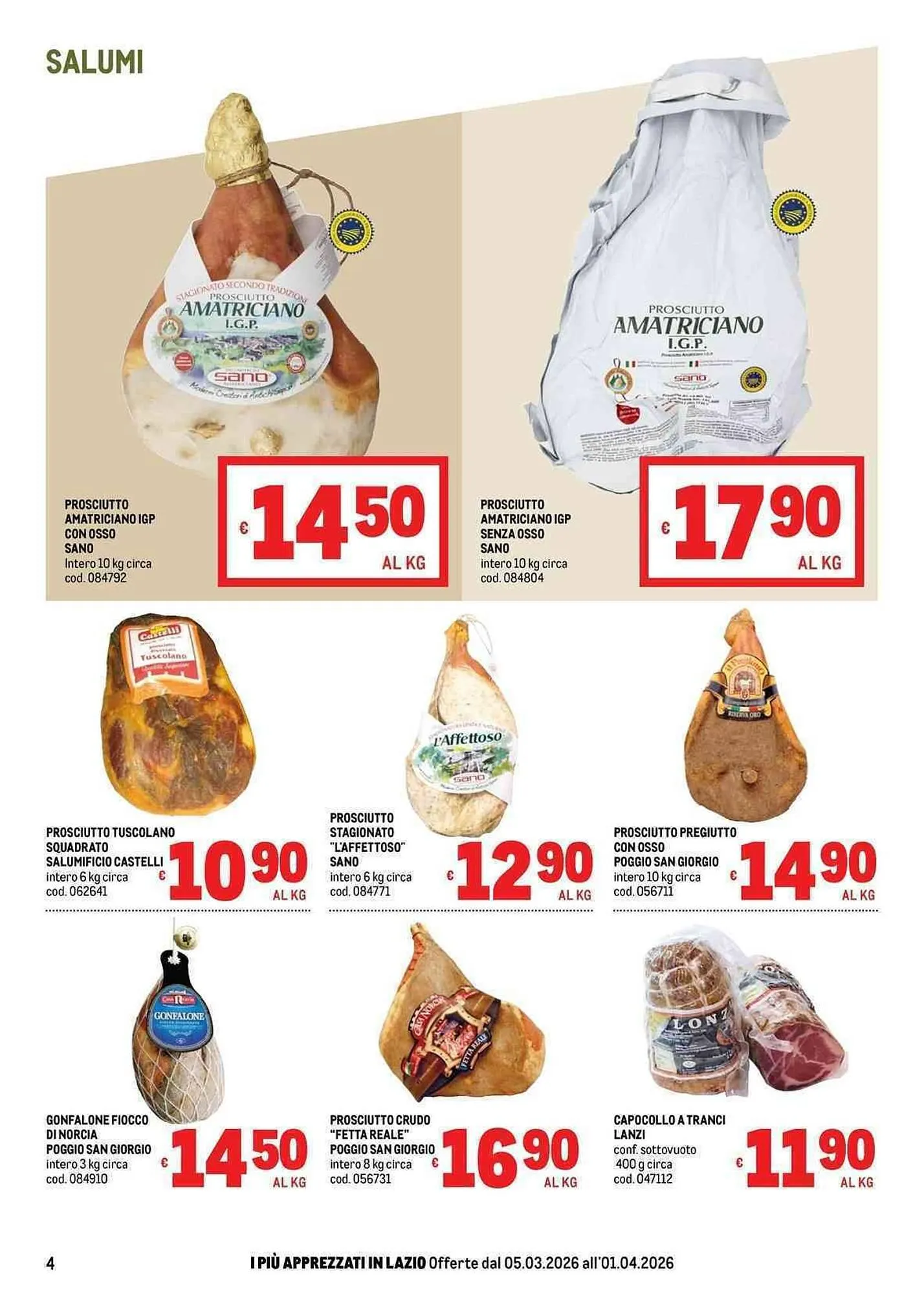 Volantino Metro da 5 marzo a 1 aprile di 2026 - Pagina del volantino 4