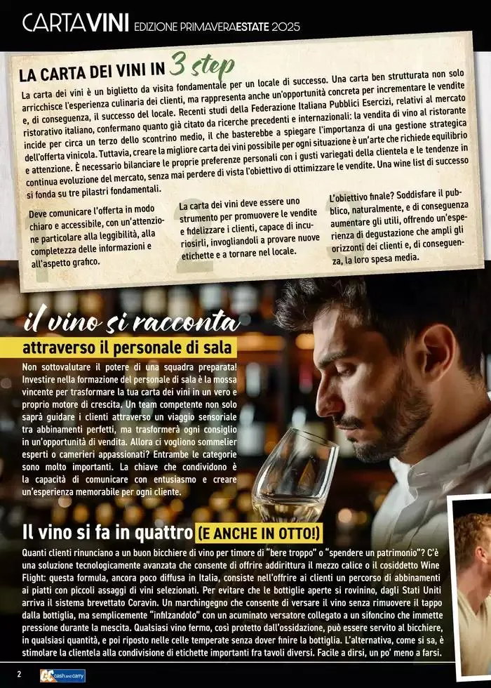 CARTA VINI da 7 aprile a 18 maggio di 2025 - Pagina del volantino 2