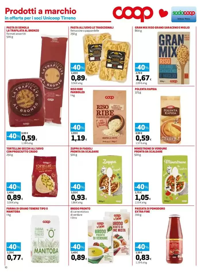 40% di sconto x4 settimane da 27 febbraio a 26 marzo di 2025 - Pagina del volantino 10