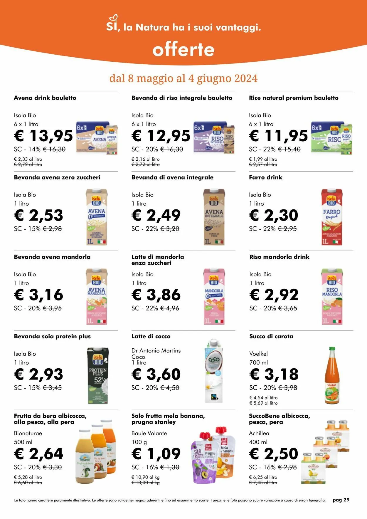 Natura Sì Volantino attuale da 7 maggio a 21 maggio di 2024 - Pagina del volantino 29