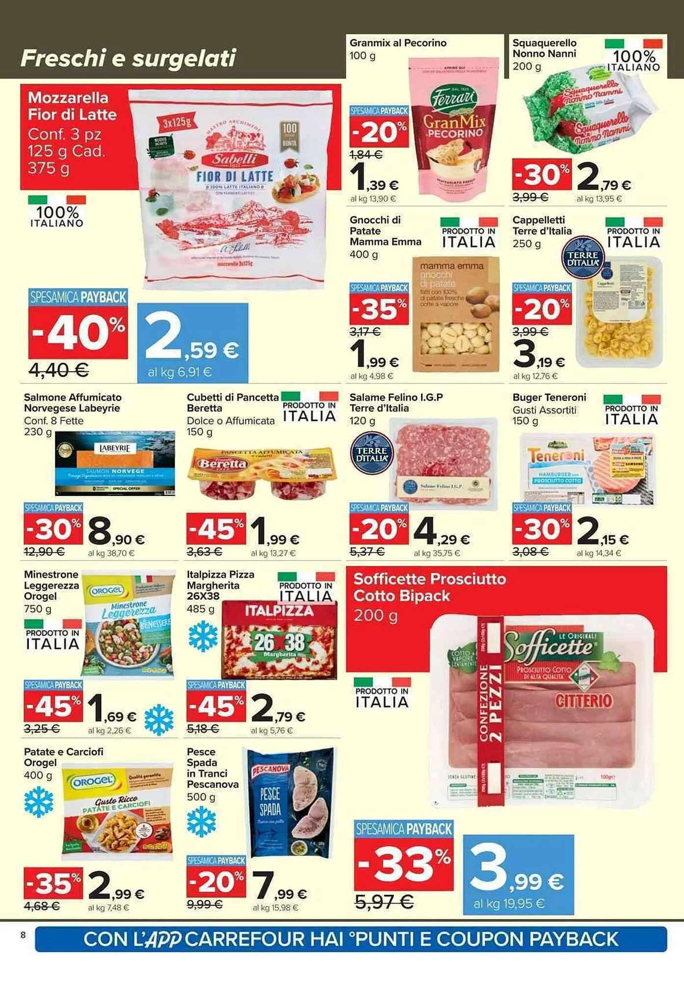 Volantino Carrefour Market da 13 marzo a 23 marzo di 2026 - Pagina del volantino 8