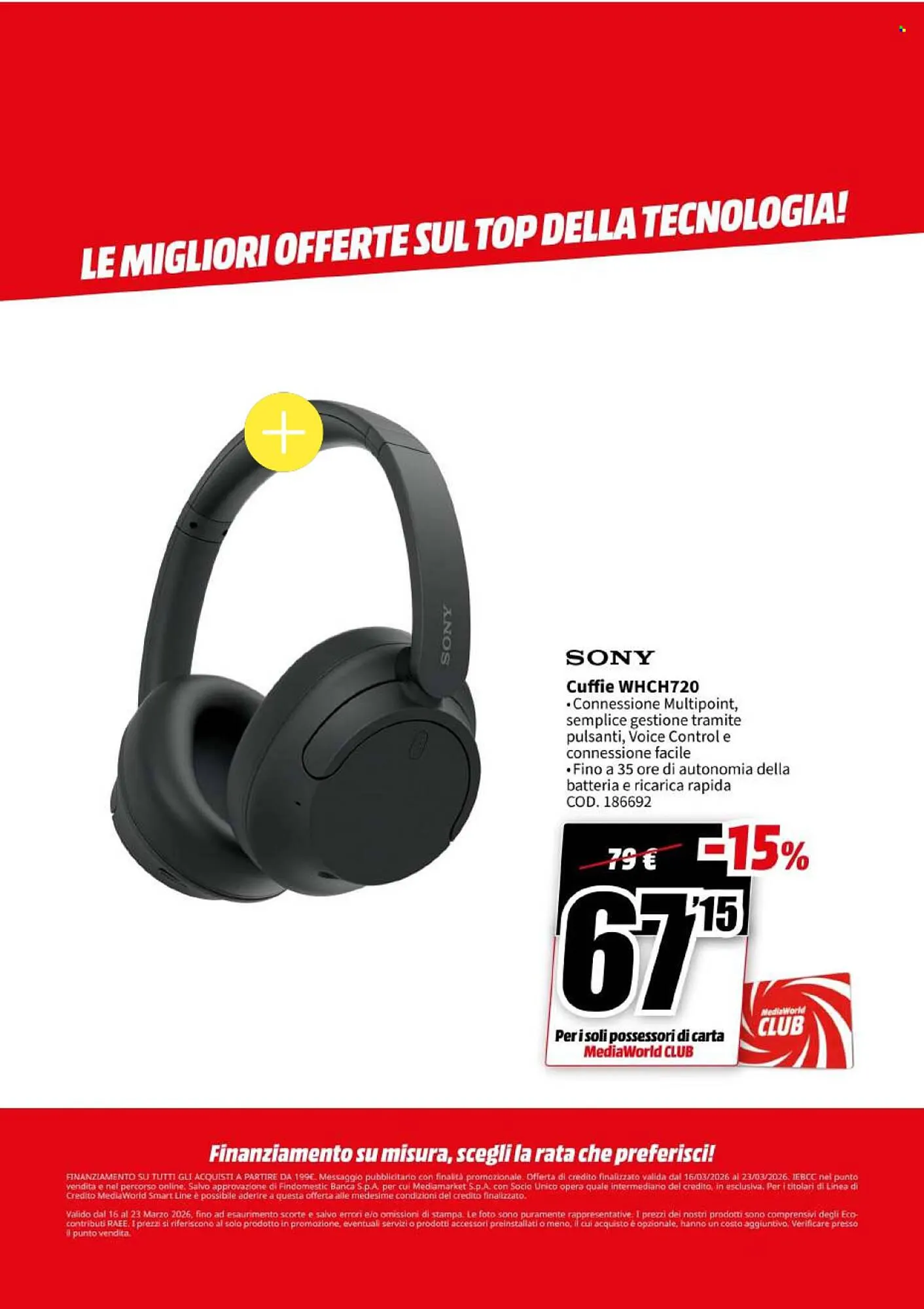 Volantino MediaWorld da 16 marzo a 23 marzo di 2026 - Pagina del volantino 29