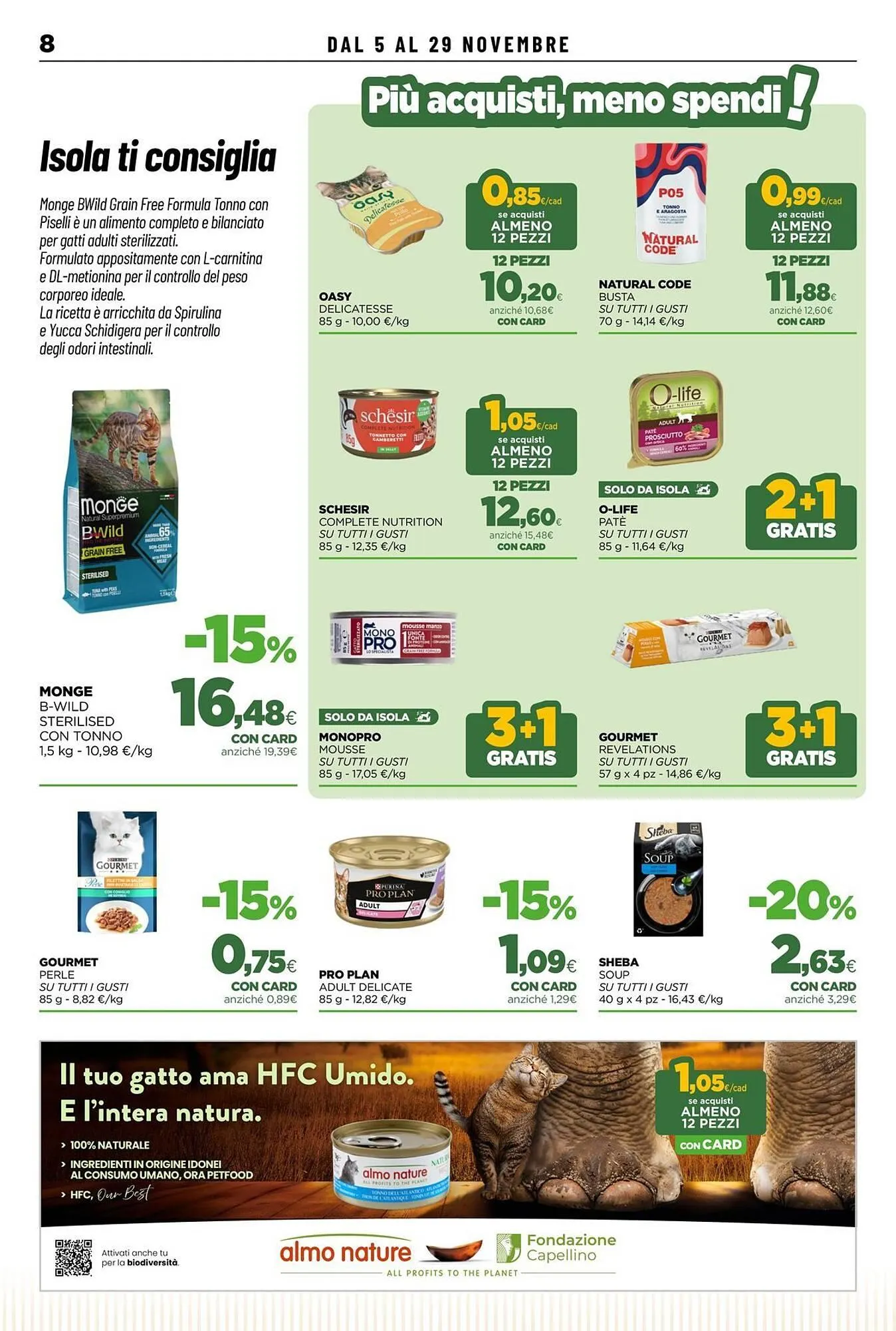 Volantino L´Isola dei Tesori da 5 novembre a 29 novembre di 2025 - Pagina del volantino 8