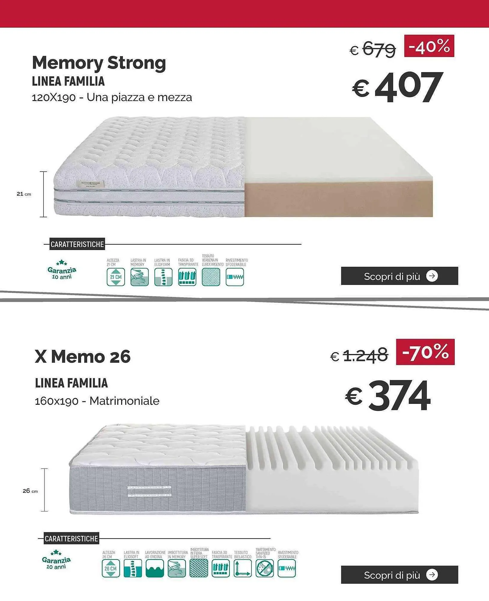 Volantino Materassi e Materassi da 23 settembre a 31 dicembre di 2024 - Pagina del volantino 21