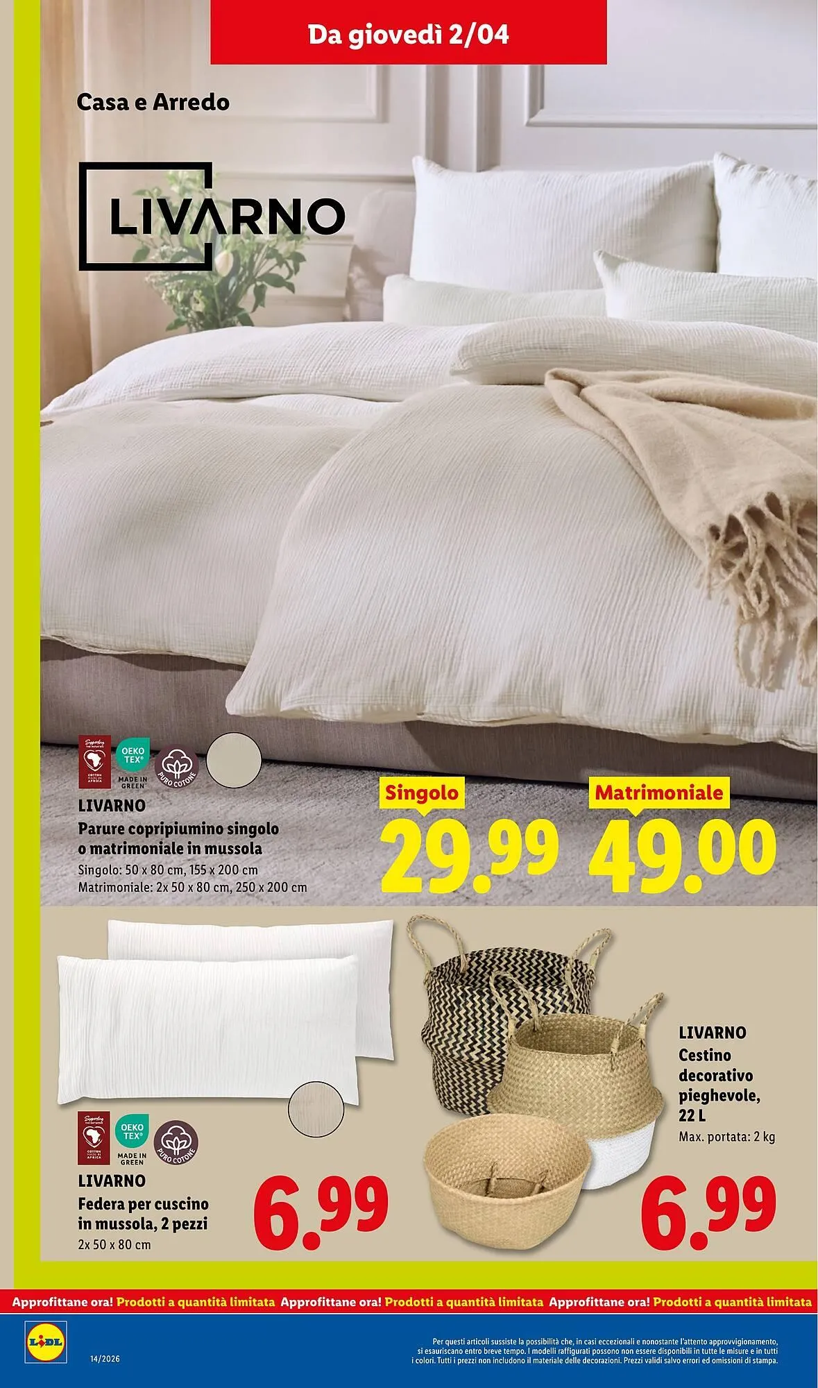 Volantino Lidl da 30 marzo a 8 aprile di 2026 - Pagina del volantino 48