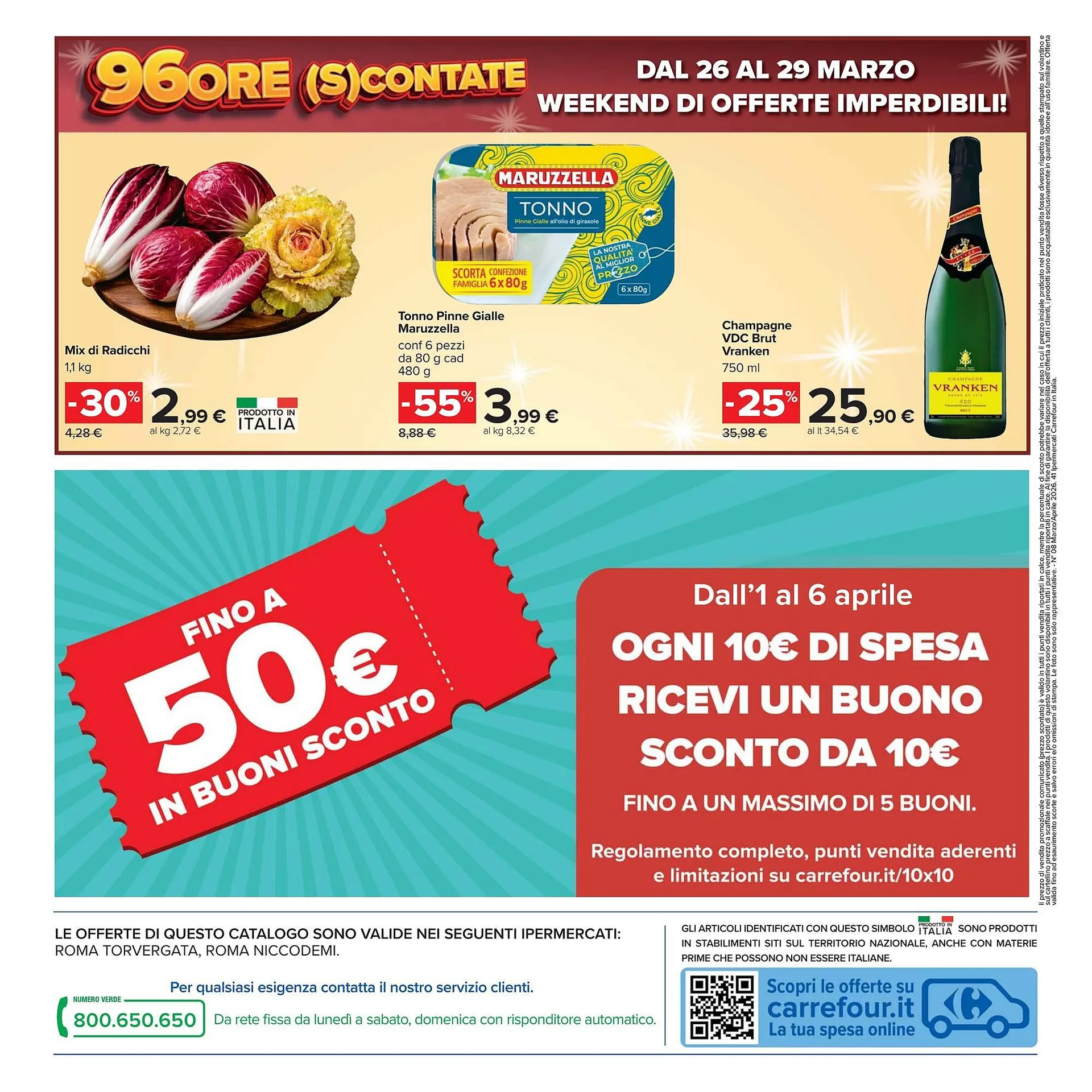 Volantino Carrefour da 24 marzo a 6 aprile di 2026 - Pagina del volantino 50