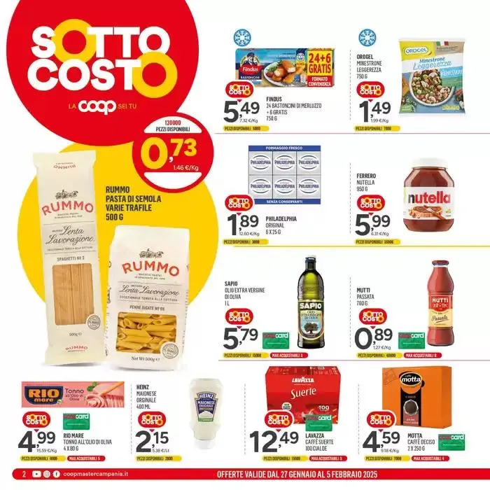 Sotto costo da 27 gennaio a 9 febbraio di 2025 - Pagina del volantino 2