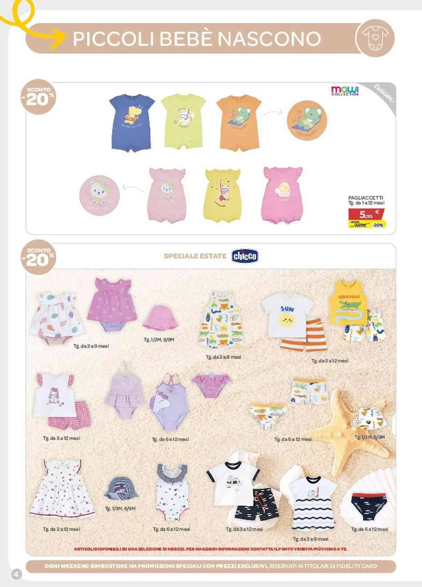Volantino Bimbo Store da 29 maggio a 25 giugno di 2025 - Pagina del volantino 4