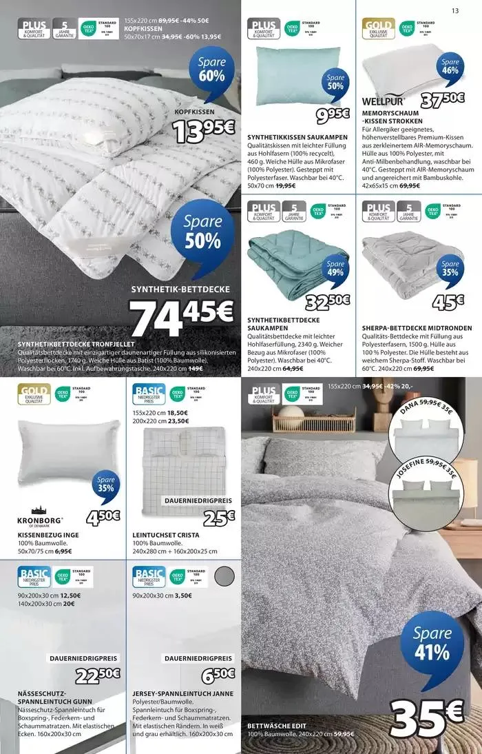 Wir feiern Geburtstag 46 Jahre! da 20 marzo a 30 aprile di 2025 - Pagina del volantino 13