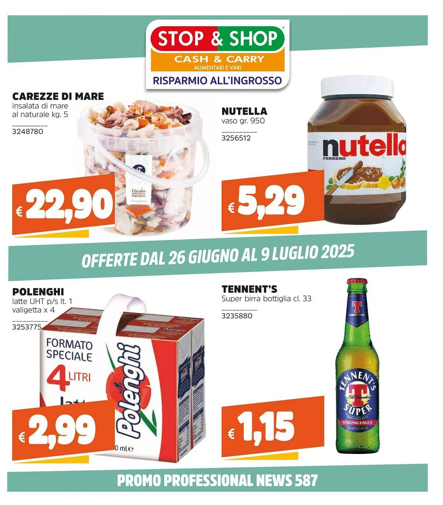 Volantino Stop&Shop da 26 giugno a 9 luglio di 2025 - Pagina del volantino 1