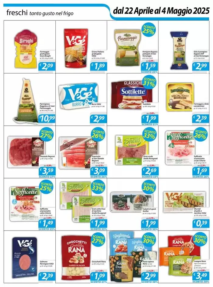 La convenienza e per tutti! da 22 aprile a 4 maggio di 2025 - Pagina del volantino 4